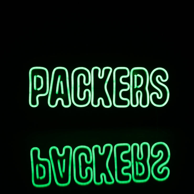 NFL Green Bay PACKERS Handmade Neon Flex LED Sign - ProLedSign