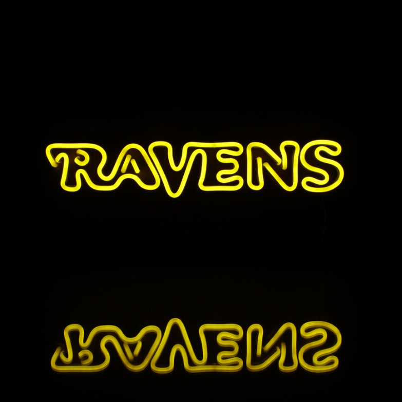 NFL RAVENS Handmade Neon Flex LED Sign - ProLedSign