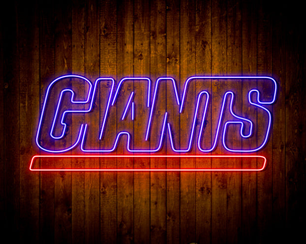 NFL GIANTS Handmade Neon Flex LED Sign