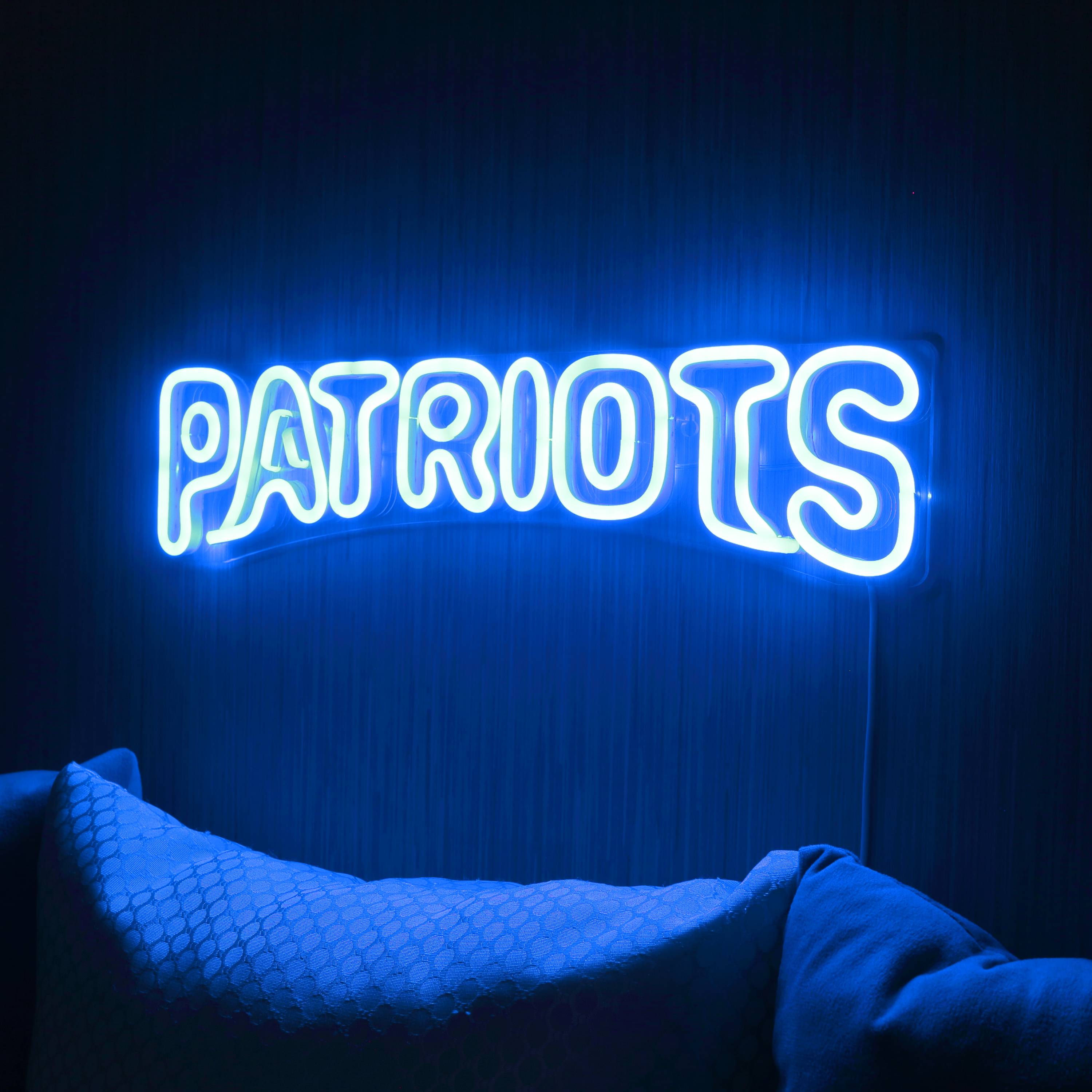 NFL PATRIOTS Large Flex Neon LED Sign