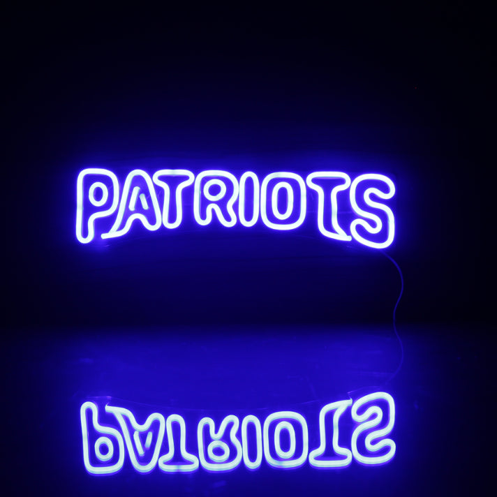 NFL PATRIOTS Handmade Neon Flex LED Sign - ProLedSign