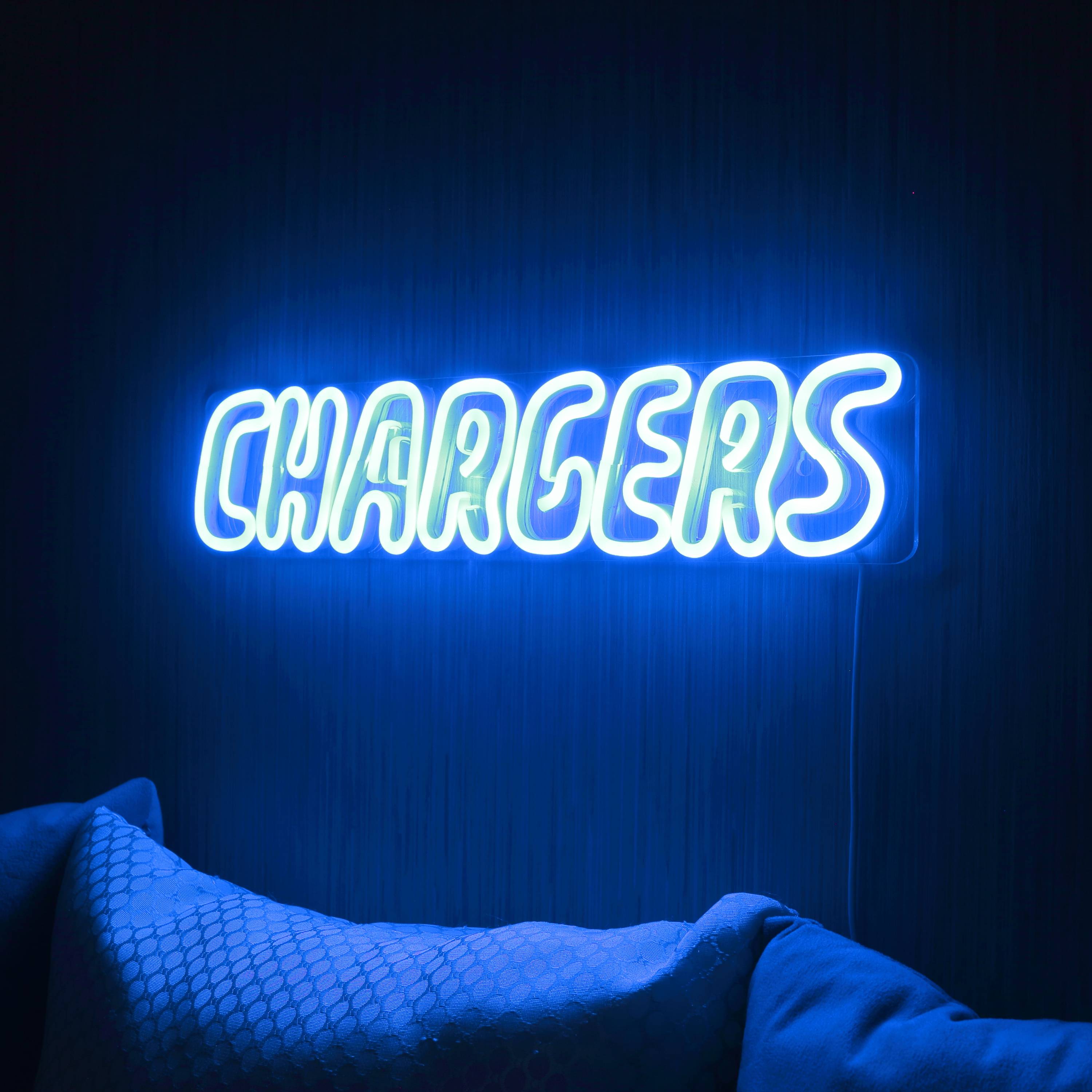 NFL CHARGERS Large Flex Neon LED Sign
