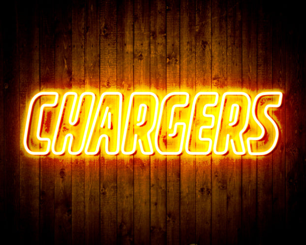 NFL Los Angeles Chargers Handmade Neon Flex LED Sign - ProLedSign