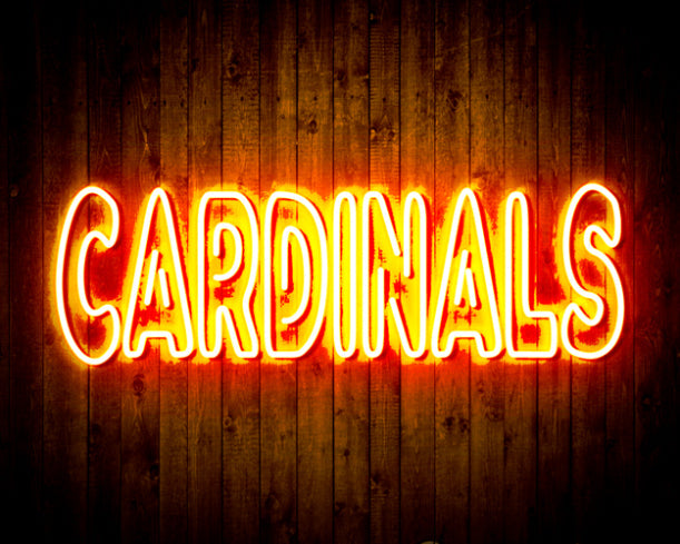 NFL Arizona Cardinals Handmade Neon Flex LED Sign - ProLedSign
