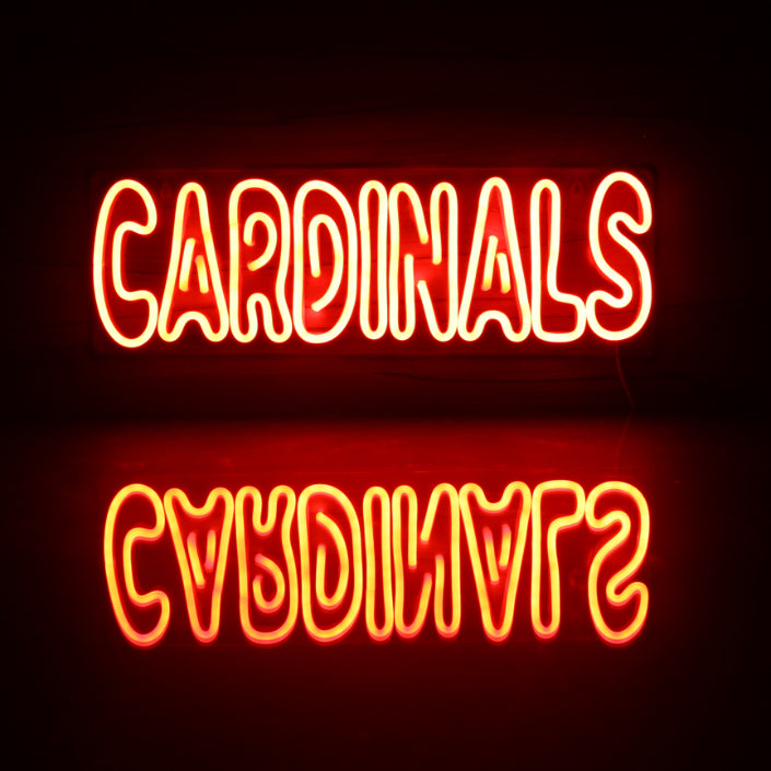 NFL Arizona Cardinals Handmade Neon Flex LED Sign - ProLedSign