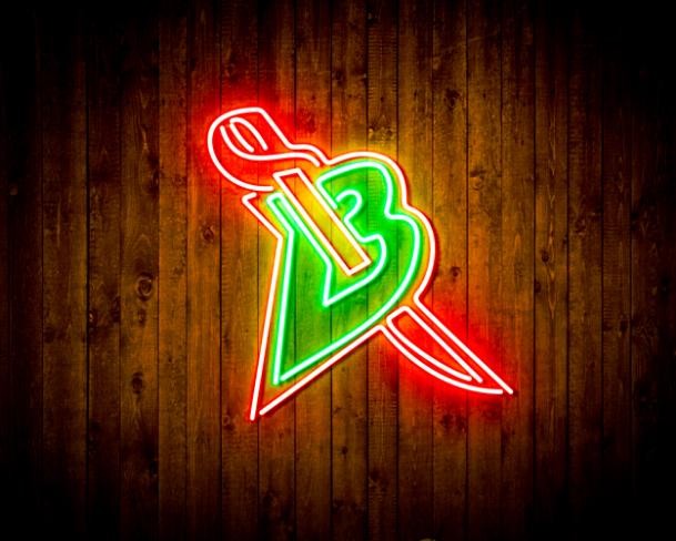 Buffalo Sabres B Handmade Neon Flex LED Sign