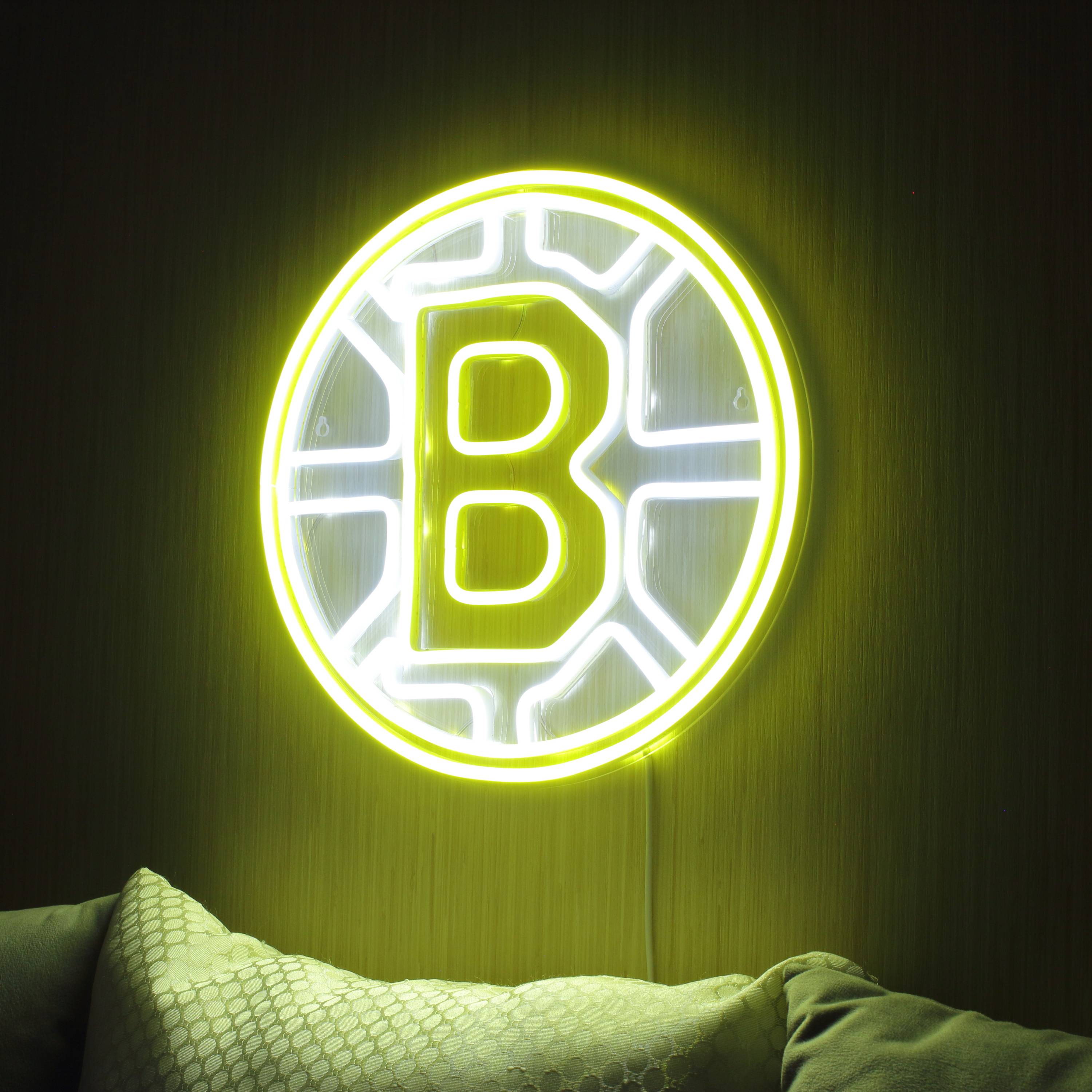 NHL Boston Bruins Large Flex Neon LED Sign