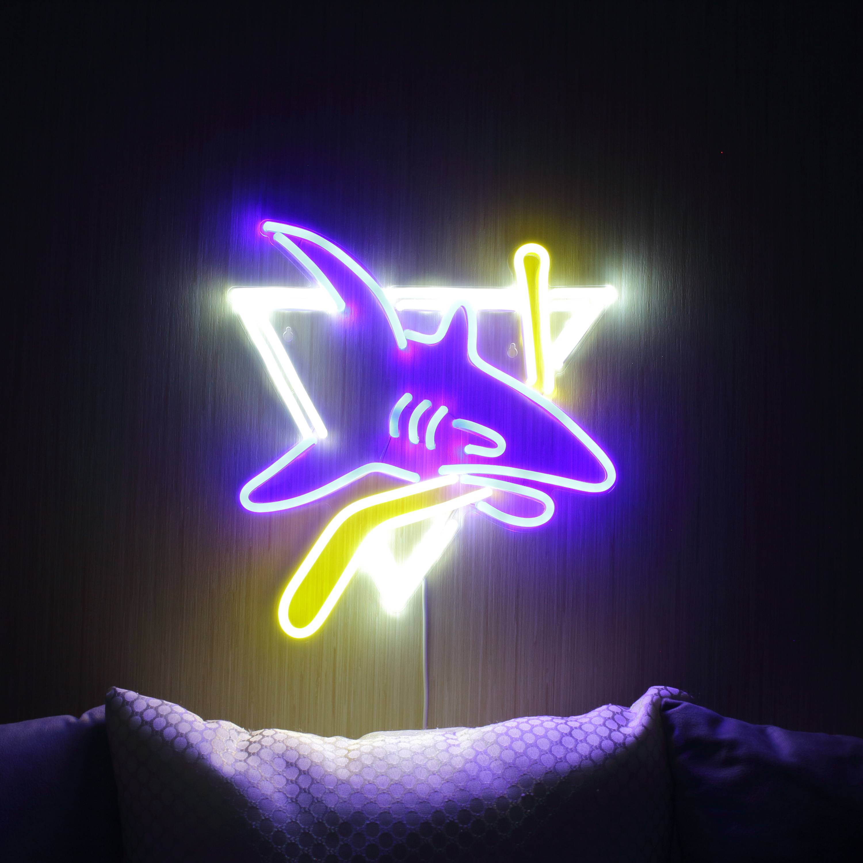 NHL San Jose Sharks Large Flex Neon LED Sign