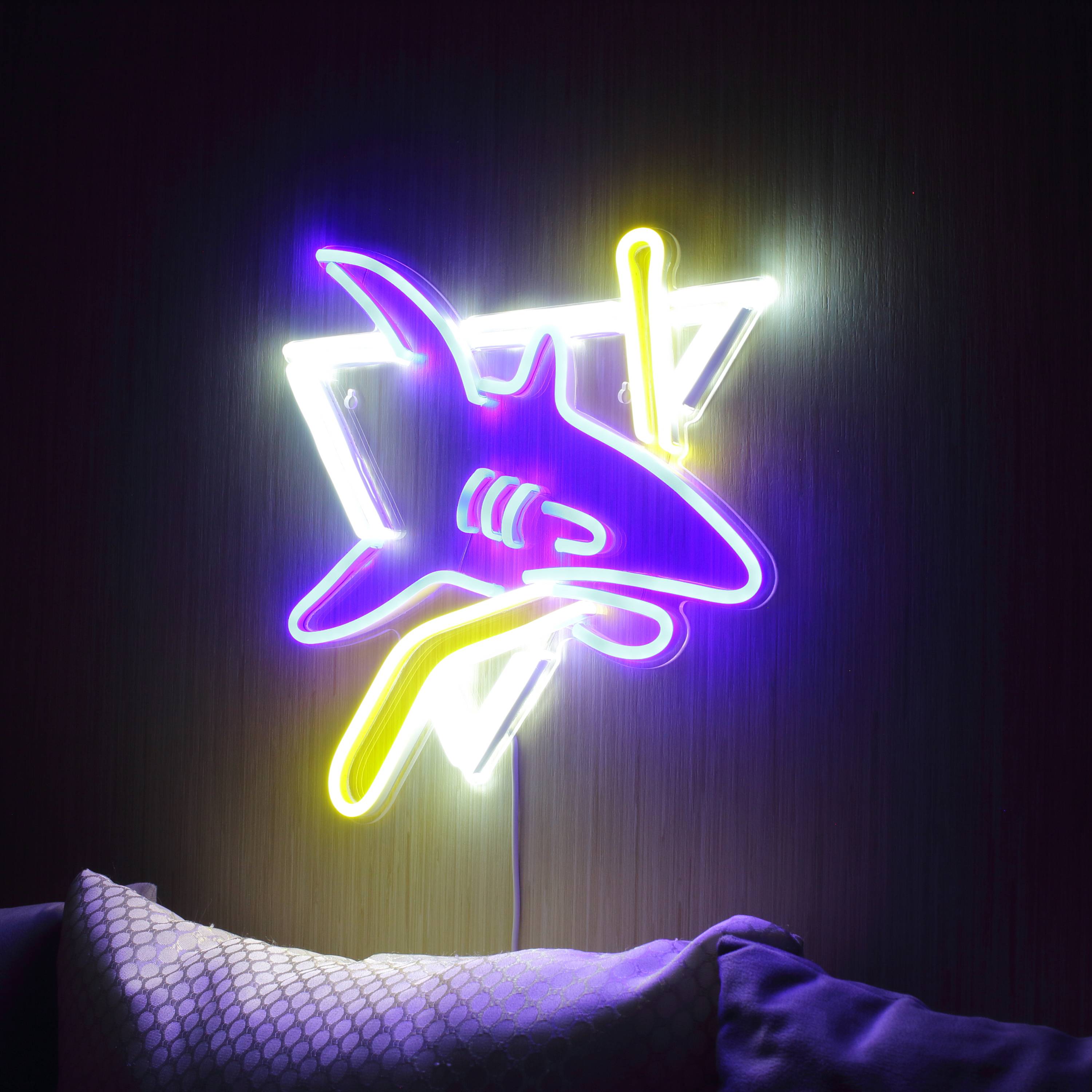 NHL San Jose Sharks Large Flex Neon LED Sign