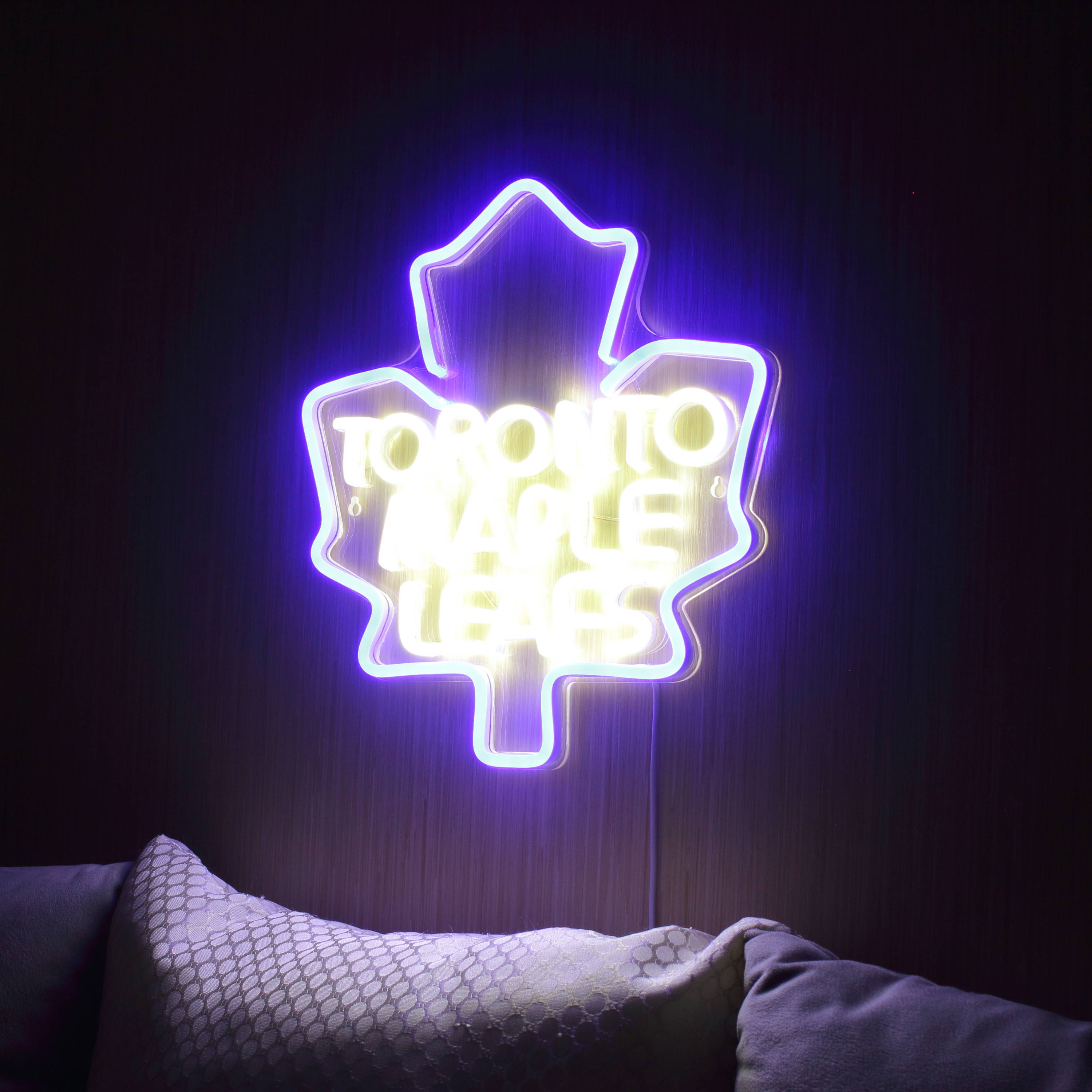 NHL Toronto Maple Leafs Large Flex Neon LED Sign