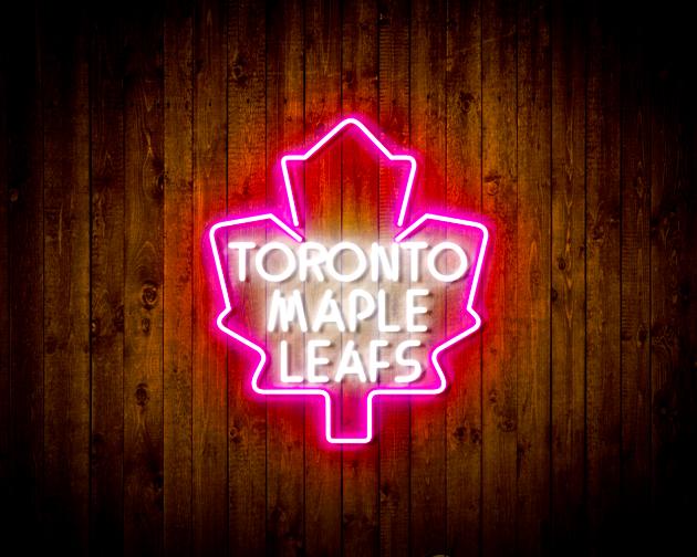 Toronto Maple Leafs Bar Handmade Neon Flex LED Sign