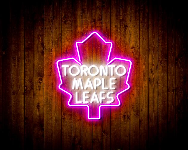 Toronto Maple Leafs Bar Handmade Neon Flex LED Sign