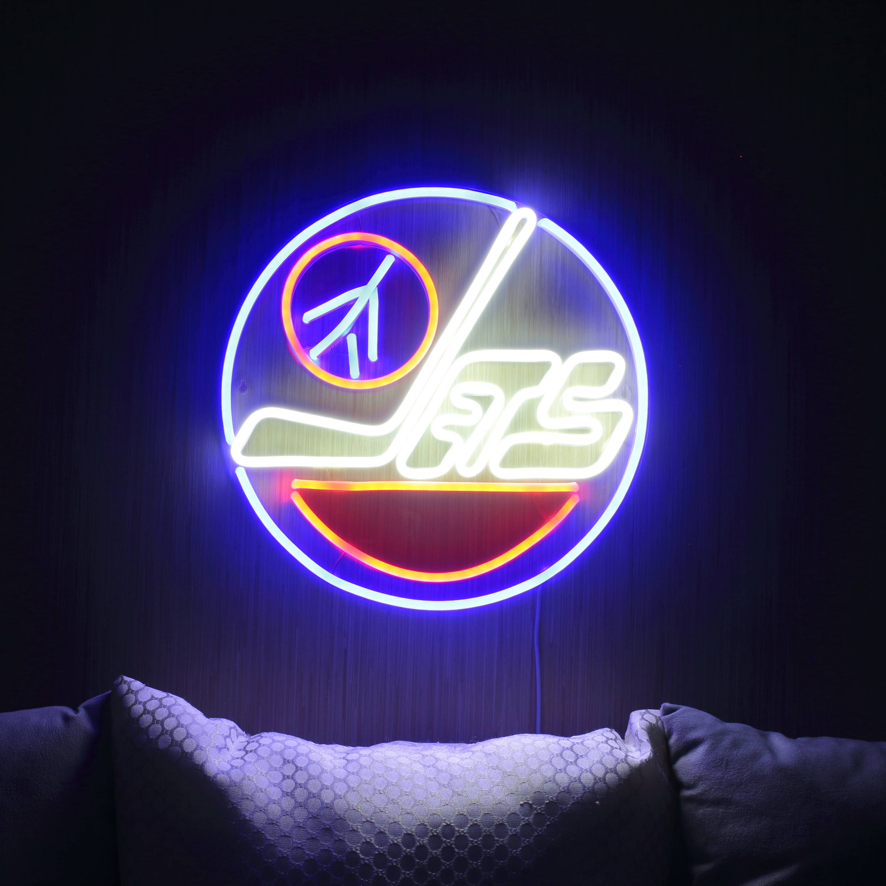 NHL Winnipeg Jets Large Flex Neon LED Sign