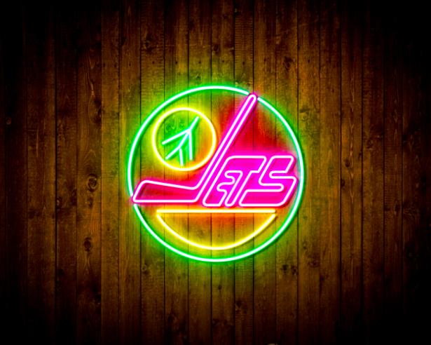 Winnipeg Jets Handmade Neon Flex LED Sign