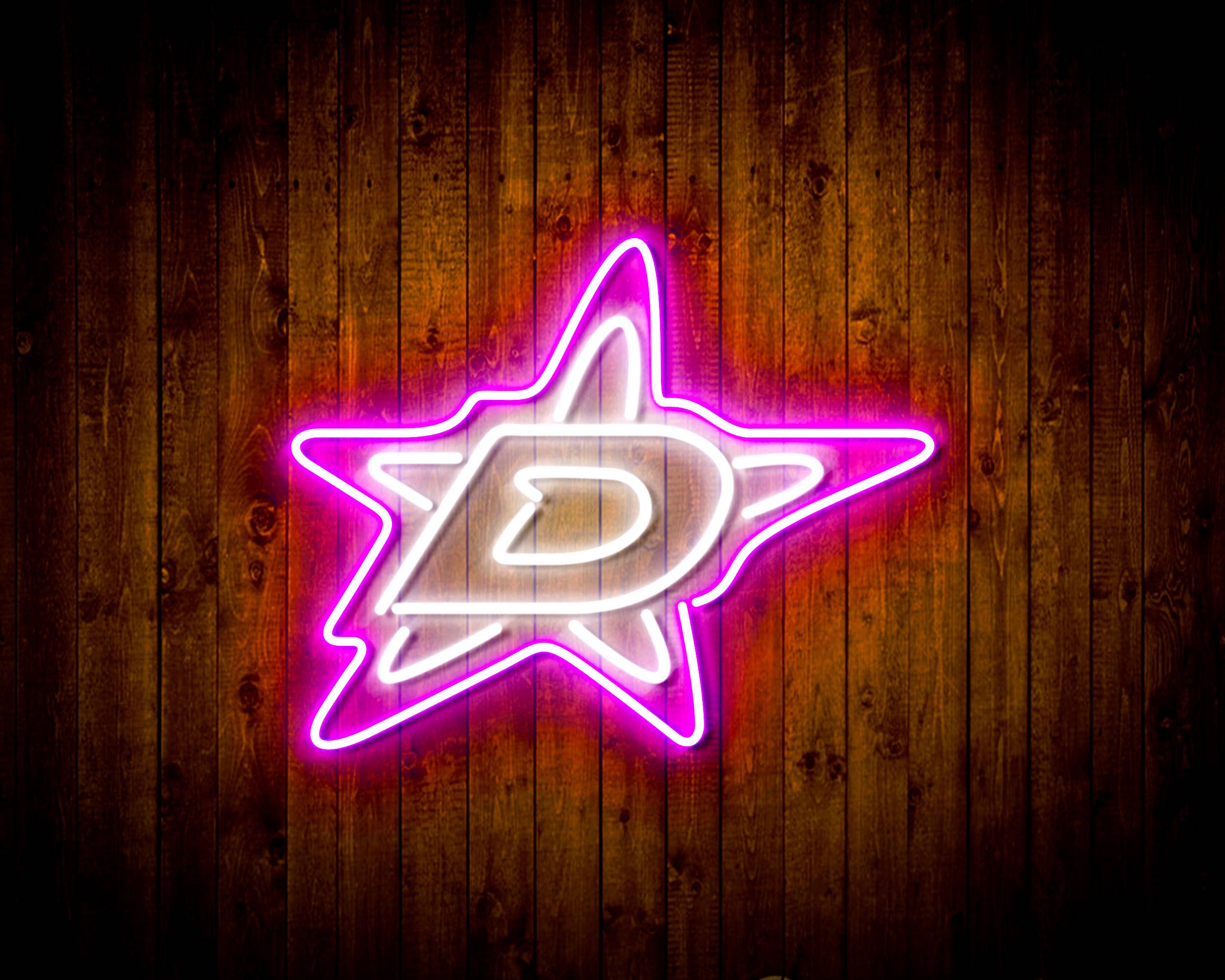 NHL Dallas Stars Alternate Logo Hi-Tech LED Night Light Authentic Street  Signs