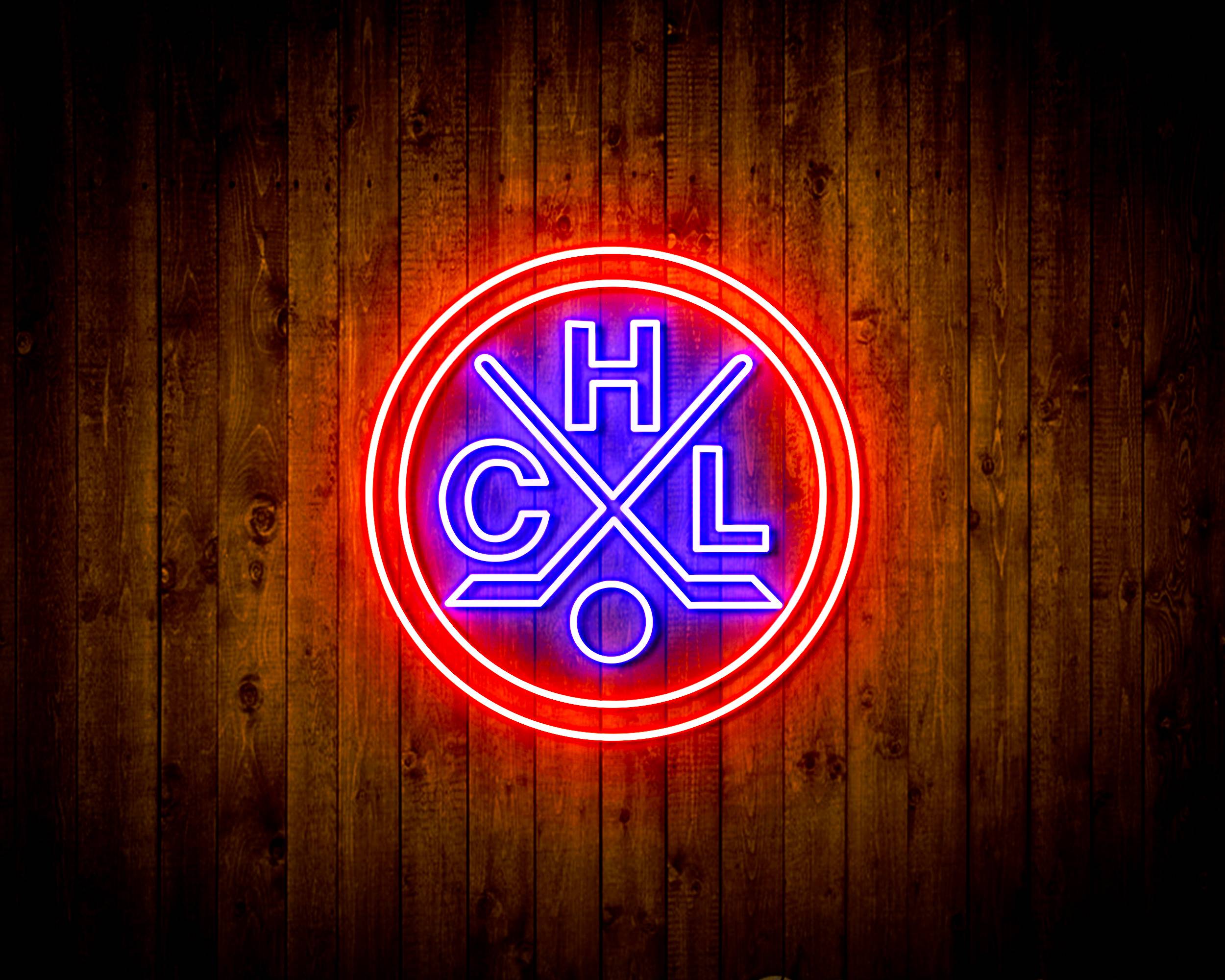 CHL HC Lugano Bar Neon Flex LED Sign