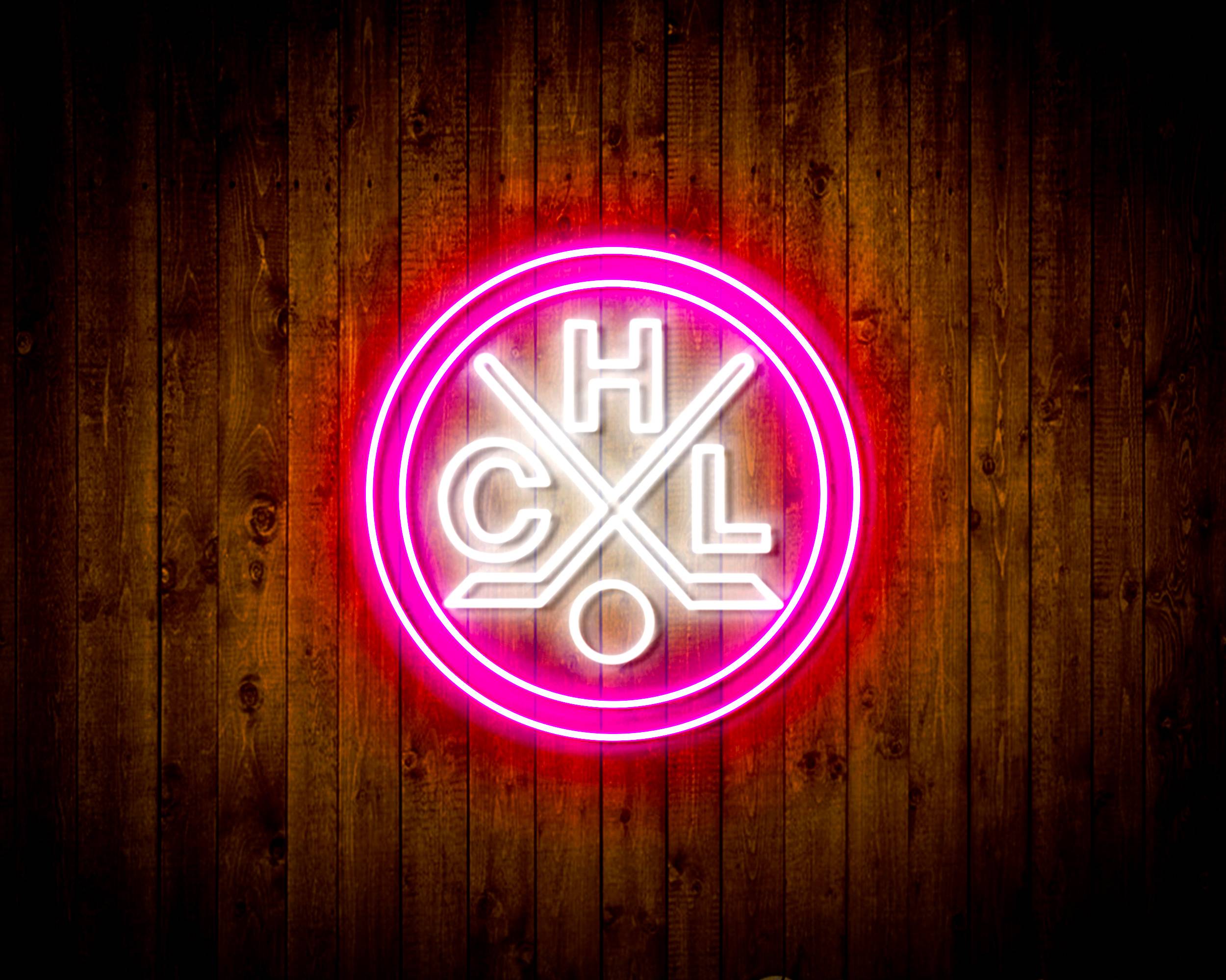 CHL HC Lugano Bar Neon Flex LED Sign