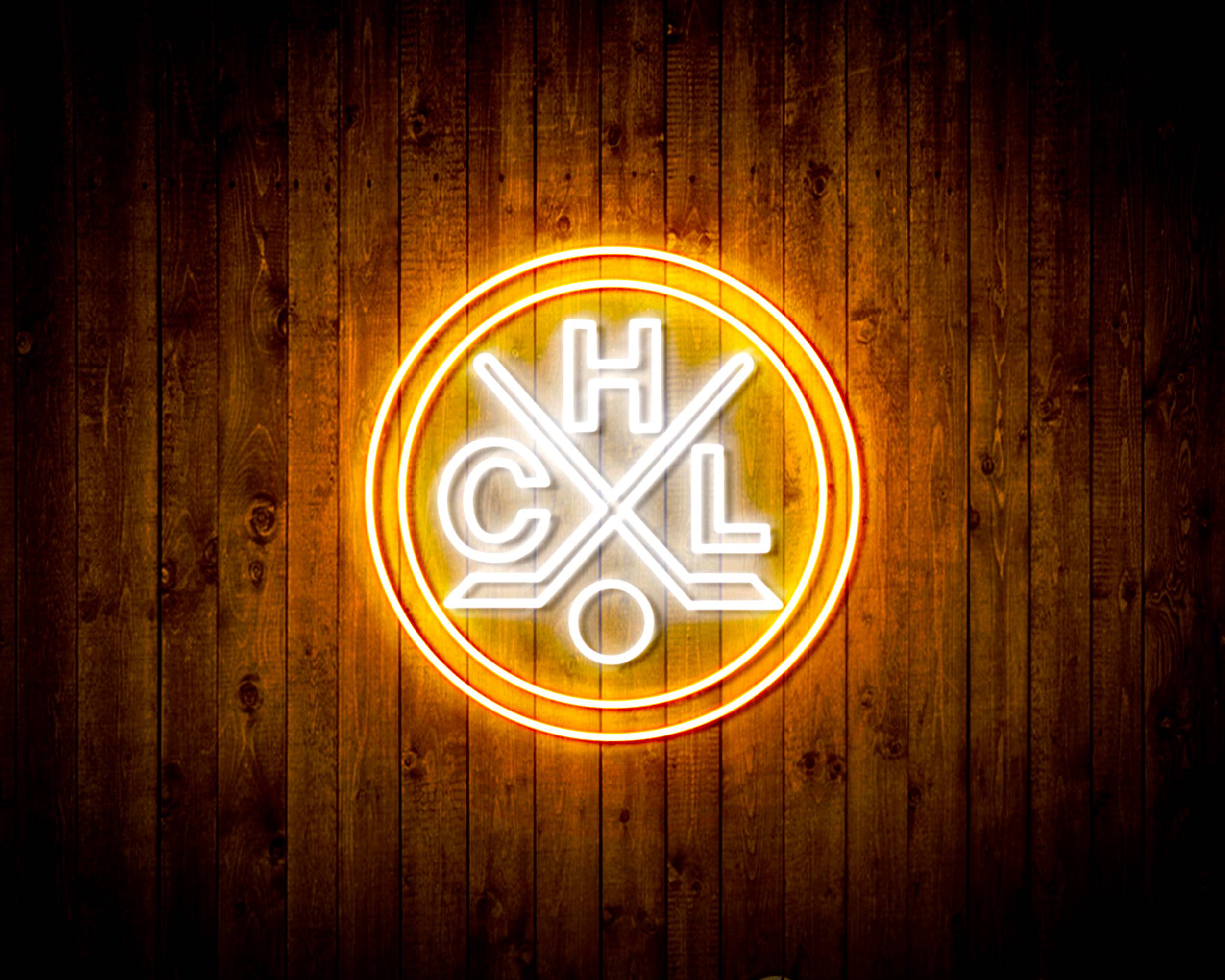 CHL HC Lugano Bar Neon Flex LED Sign