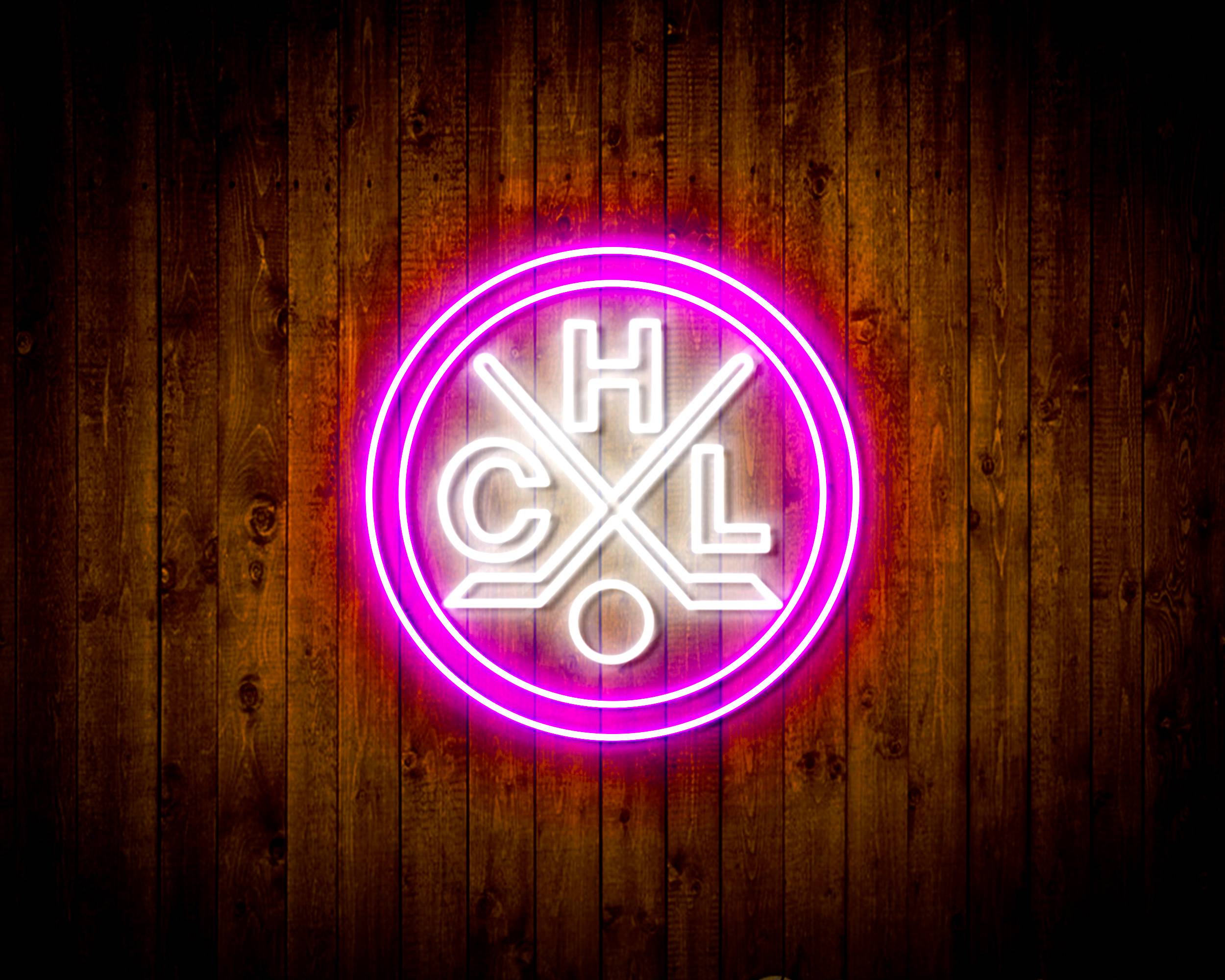 CHL HC Lugano Bar Neon Flex LED Sign