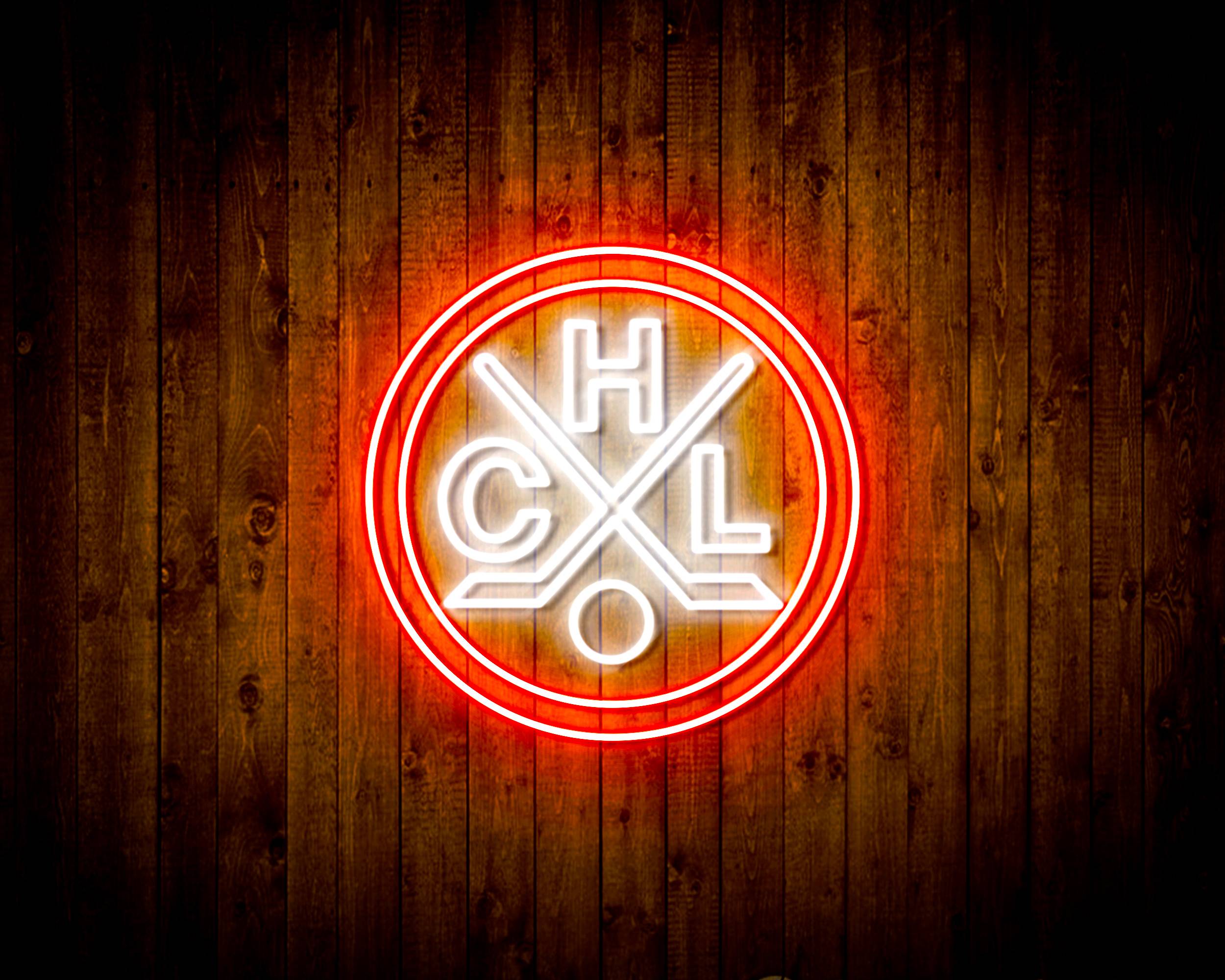 CHL HC Lugano Bar Neon Flex LED Sign