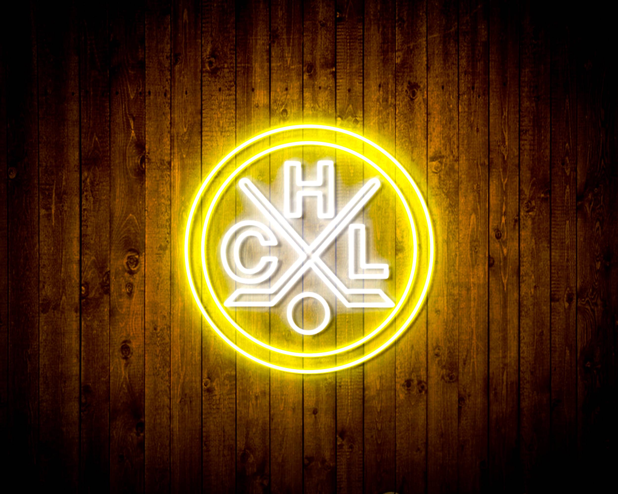 CHL HC Lugano Bar Neon Flex LED Sign