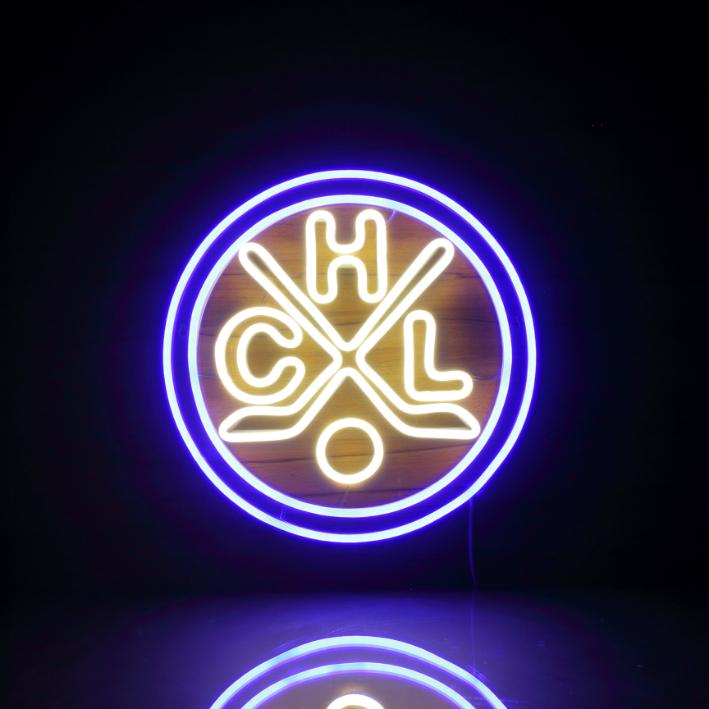 HC Lugano Handmade Neon Flex LED Sign