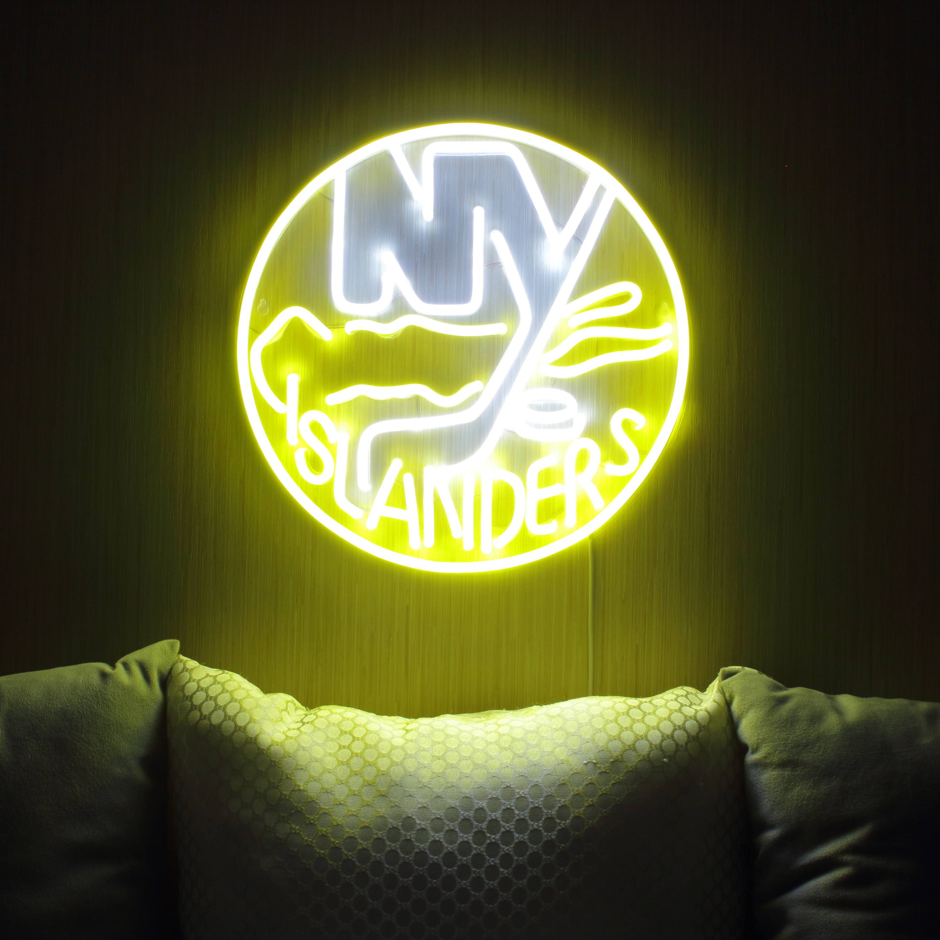 NHL New York Islanders Large Flex Neon LED Sign