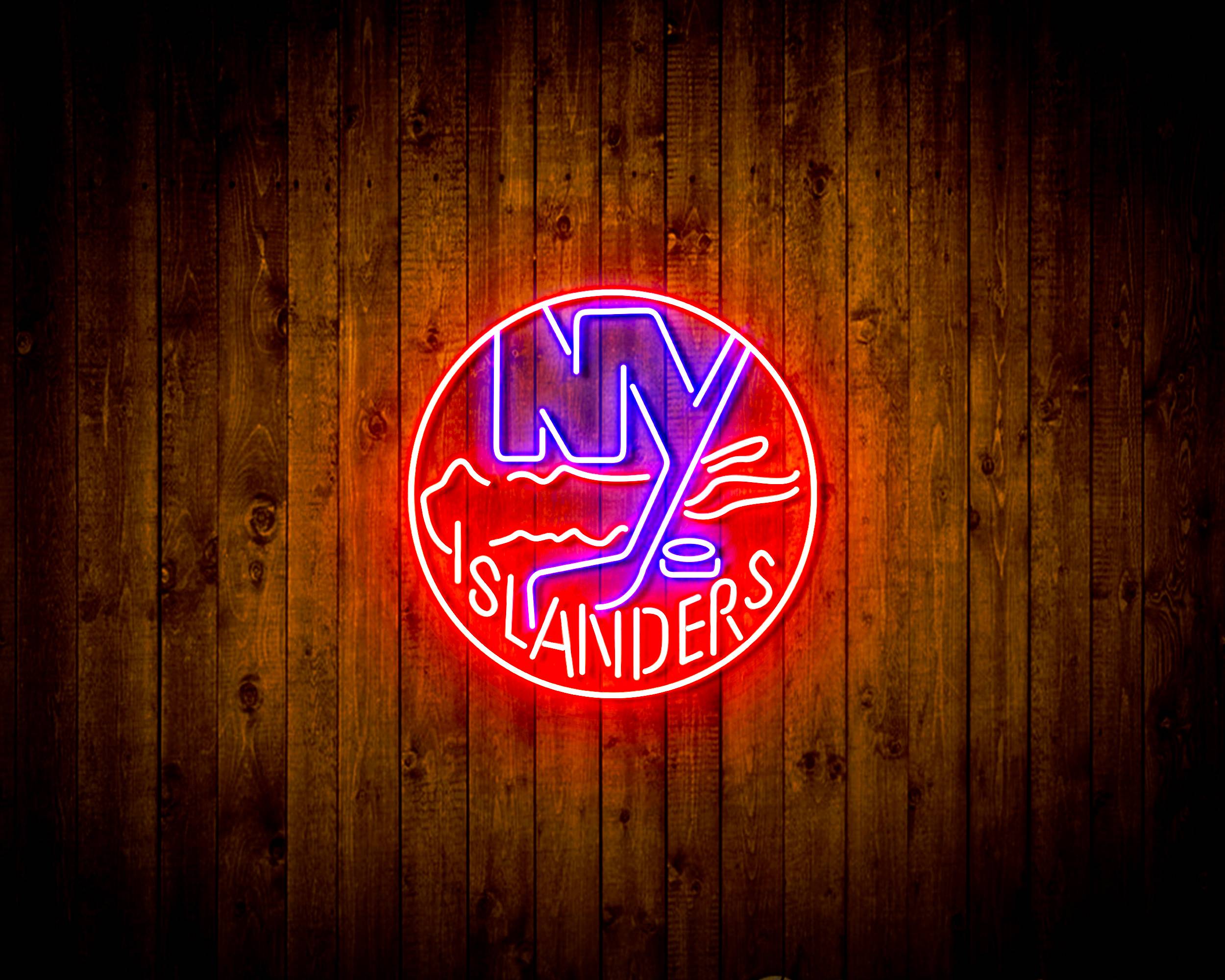 NHL New York Islanders Bar Neon Flex LED Sign
