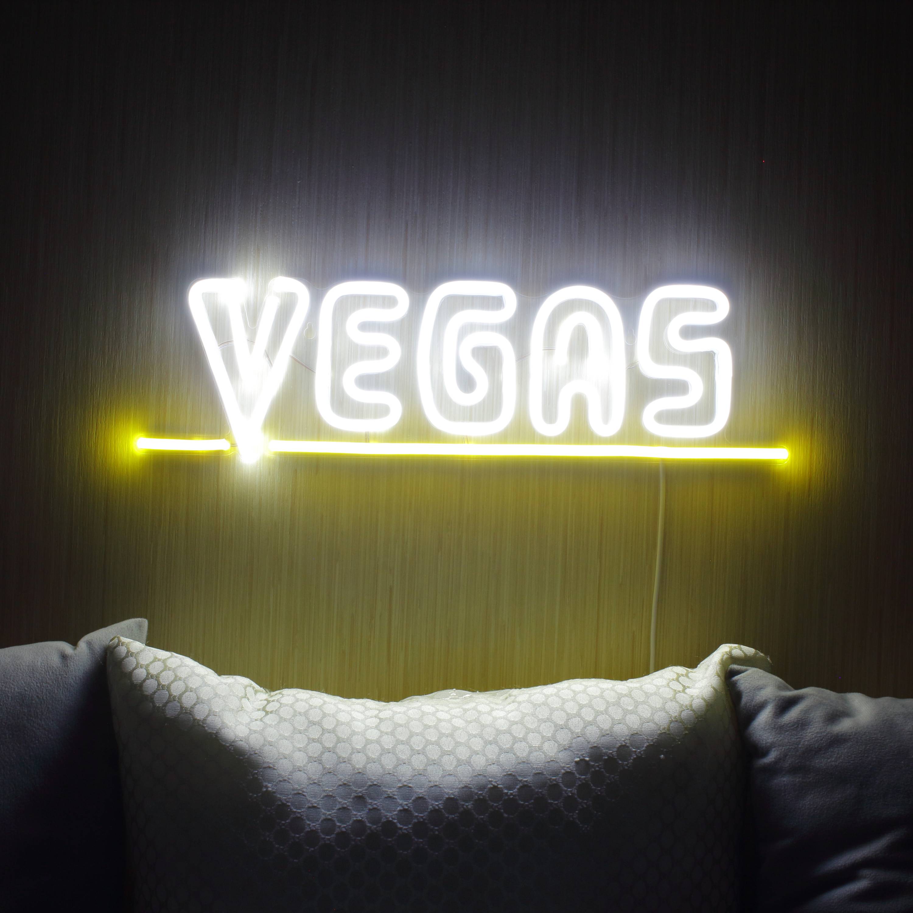 NHL Vegas Golden Knights Large Flex Neon LED Sign