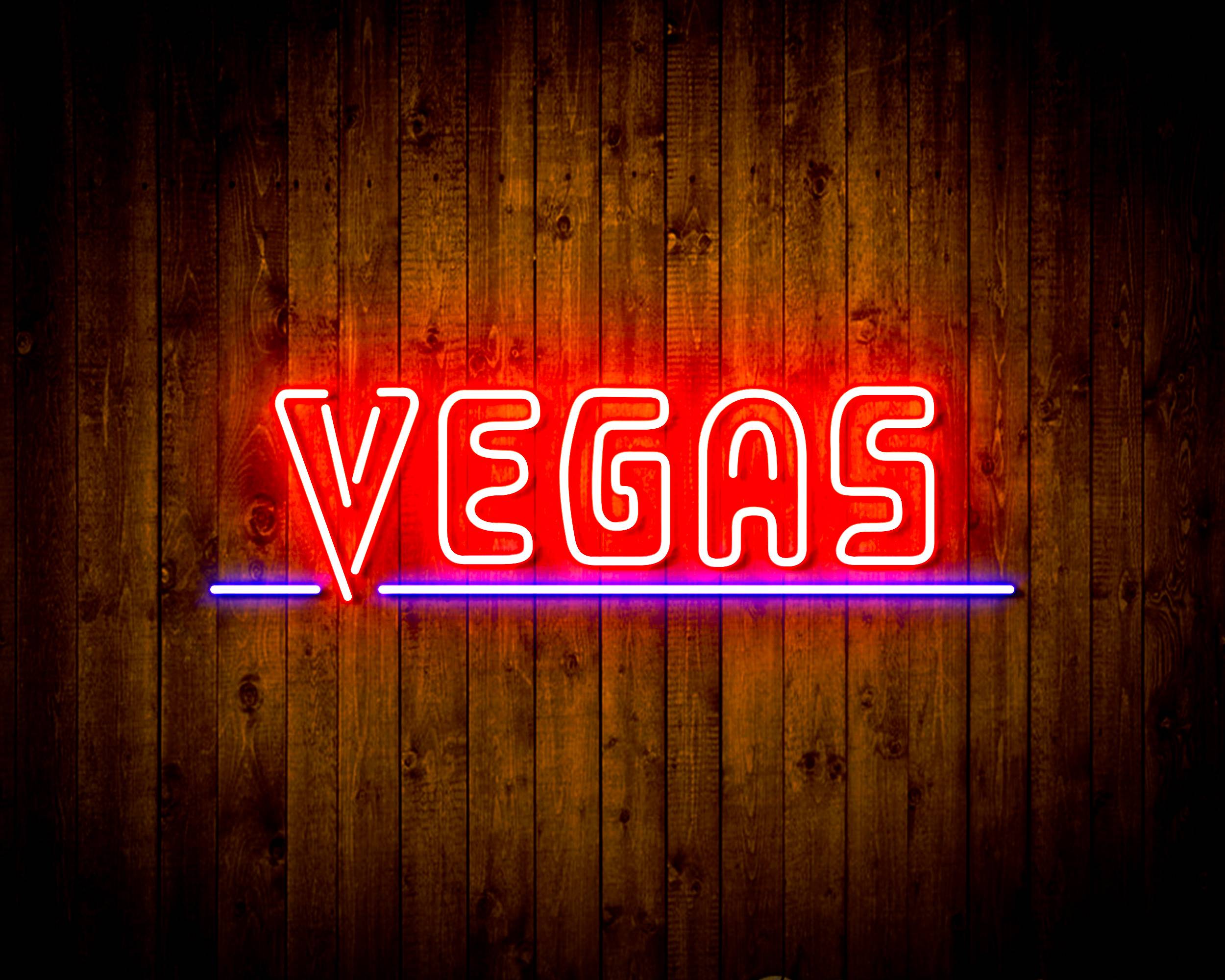 NHL Vegas Golden Knights Bar Neon Flex LED Sign