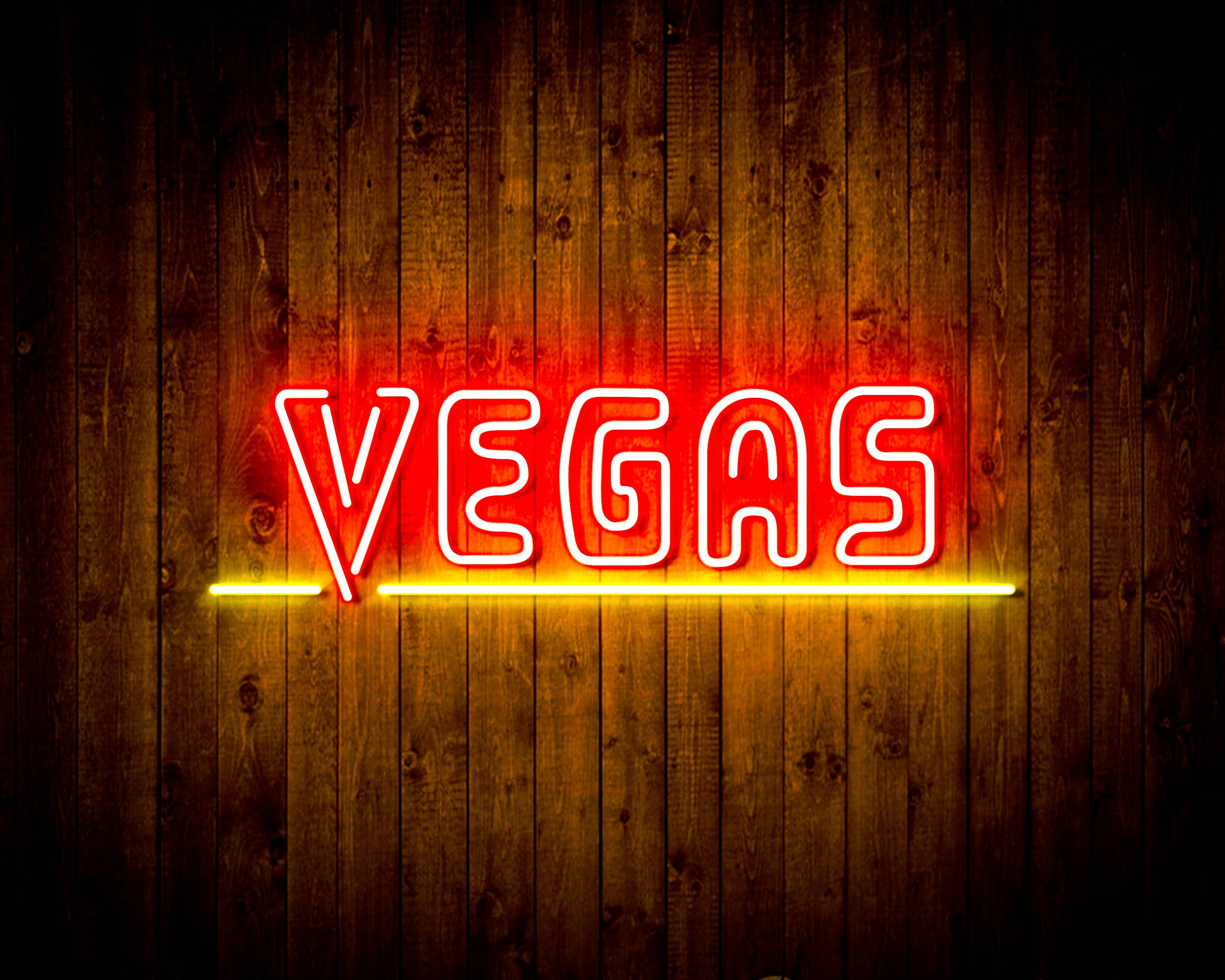 NHL Vegas Golden Knights Bar Neon Flex LED Sign
