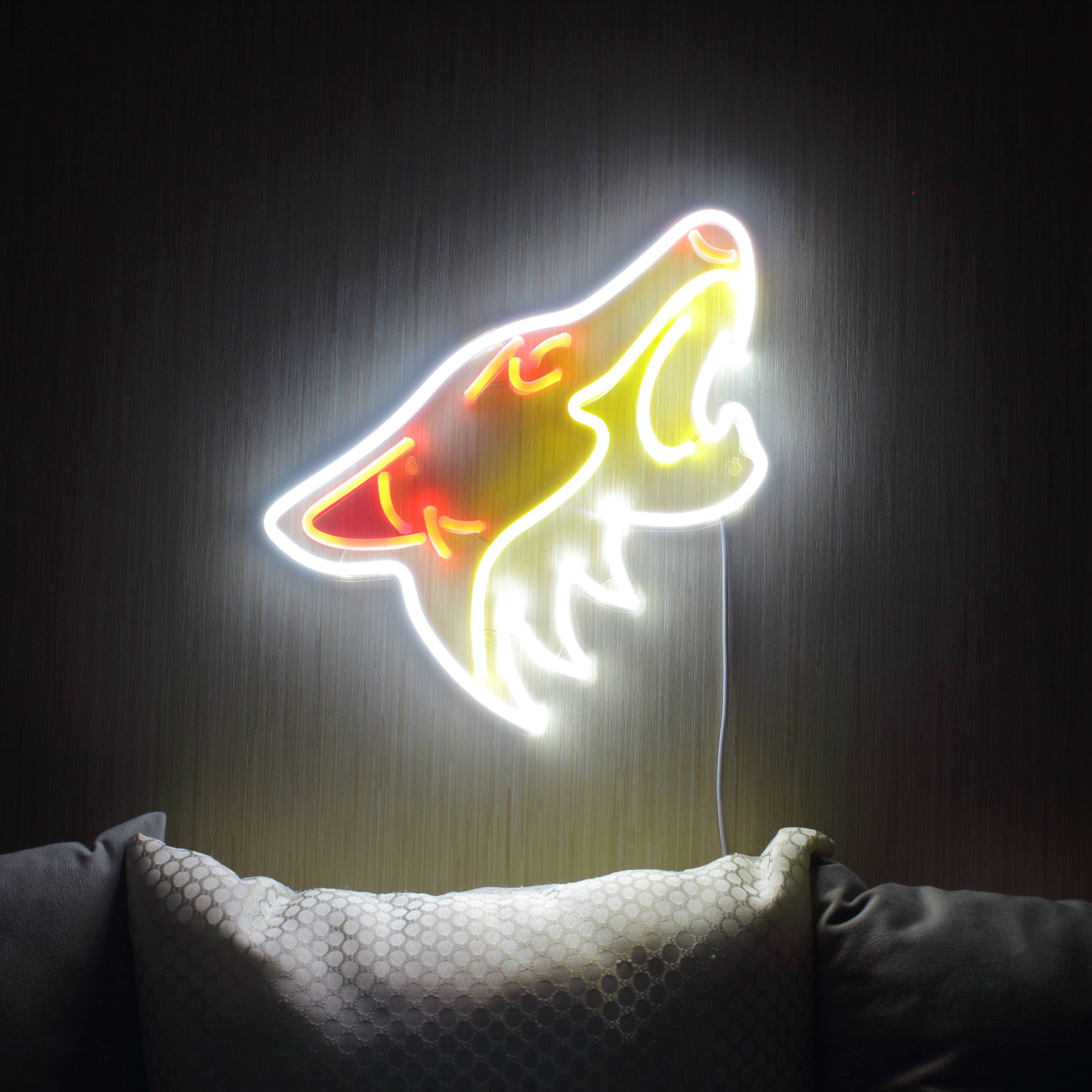 NHL Arizona Coyotes Large Flex Neon LED Sign