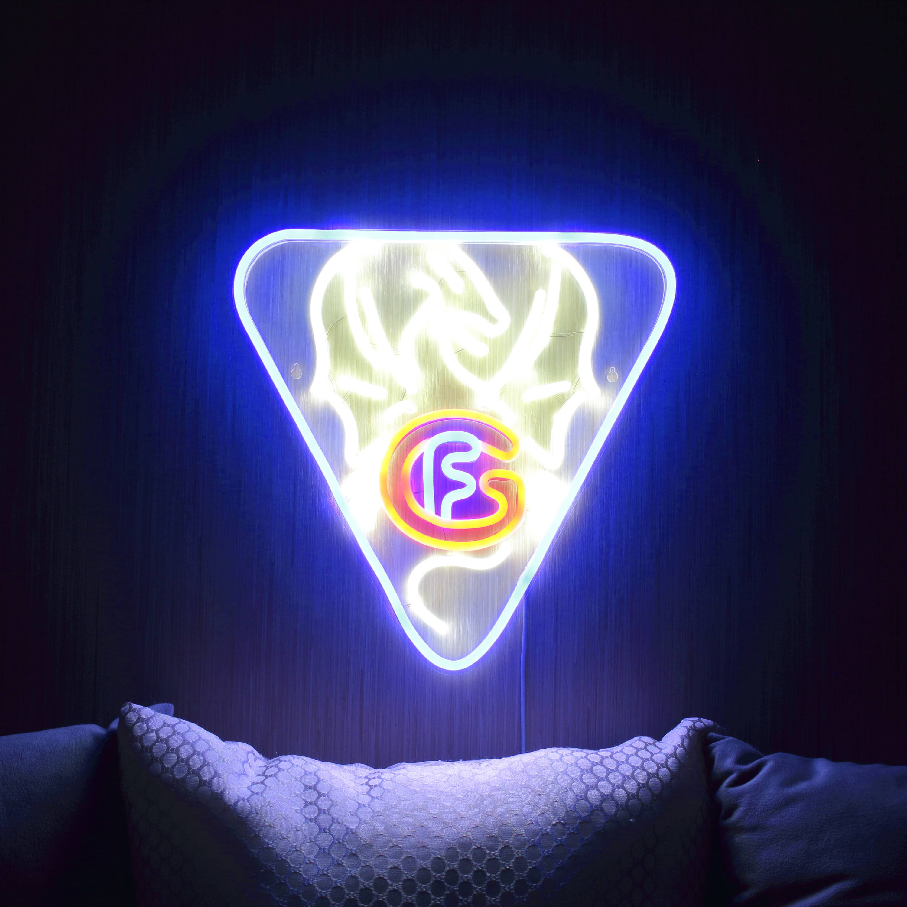 Hockey Club Fribourg-Gottéron logo Large Flex Neon LED Sign