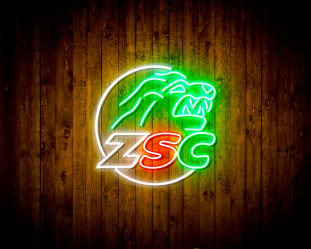 ZSC Lions Zurich Handmade Neon Flex LED Sign