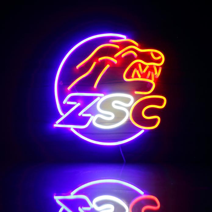 ZSC Lions Zurich Handmade Neon Flex LED Sign