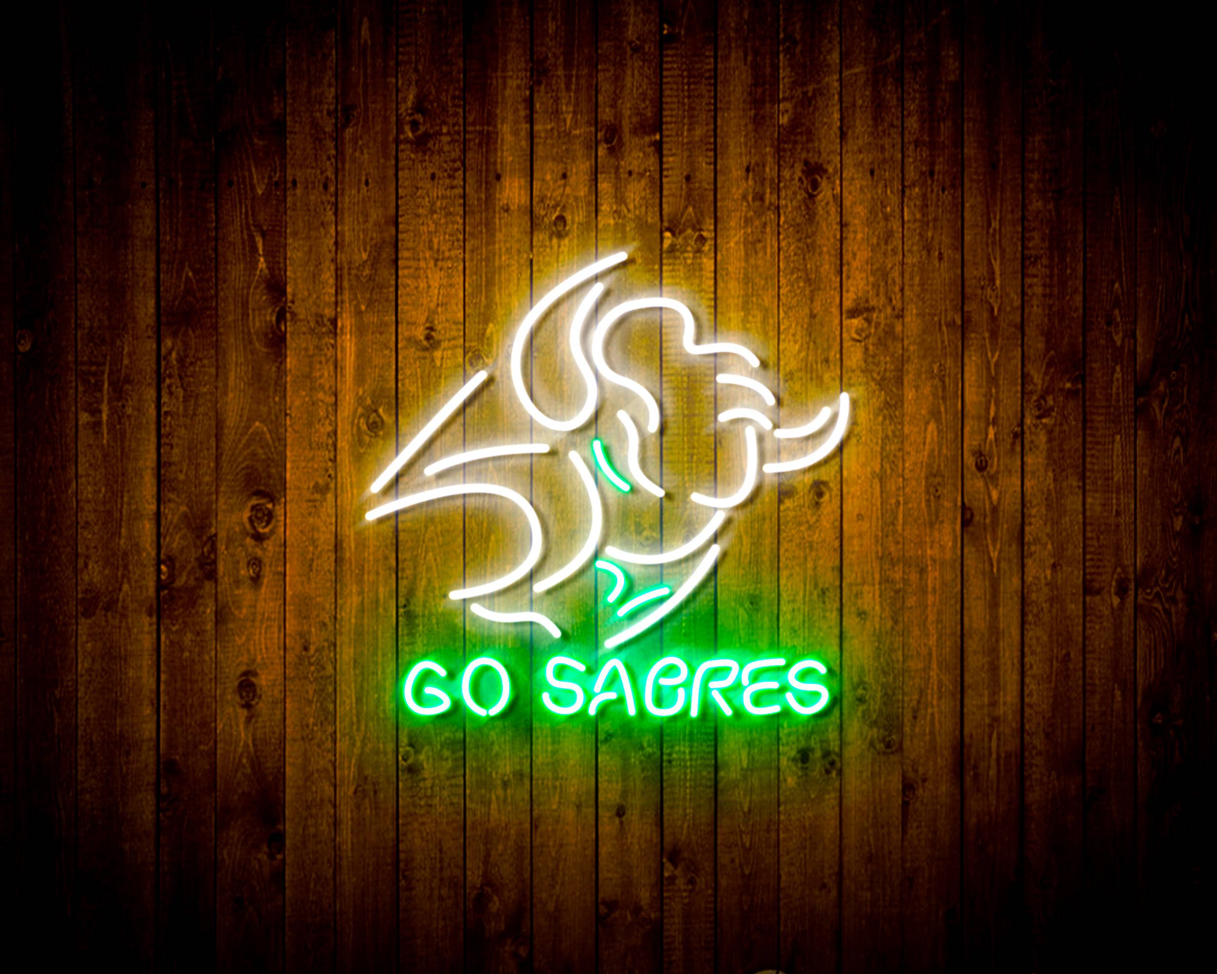 NHL Buffalo Sabres Bar Neon Flex LED Sign