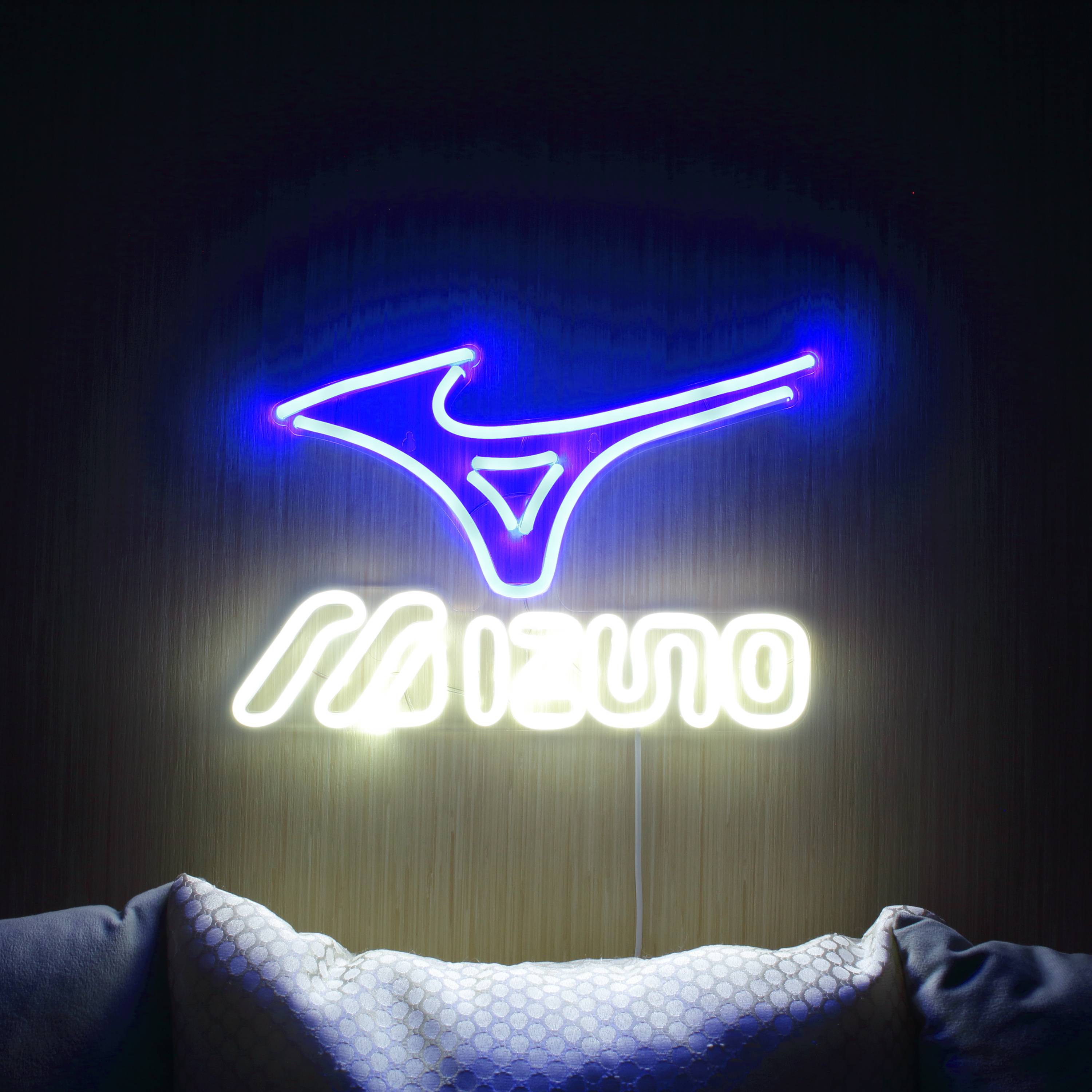 Mizuno Sportwears Large Flex Neon LED Sign