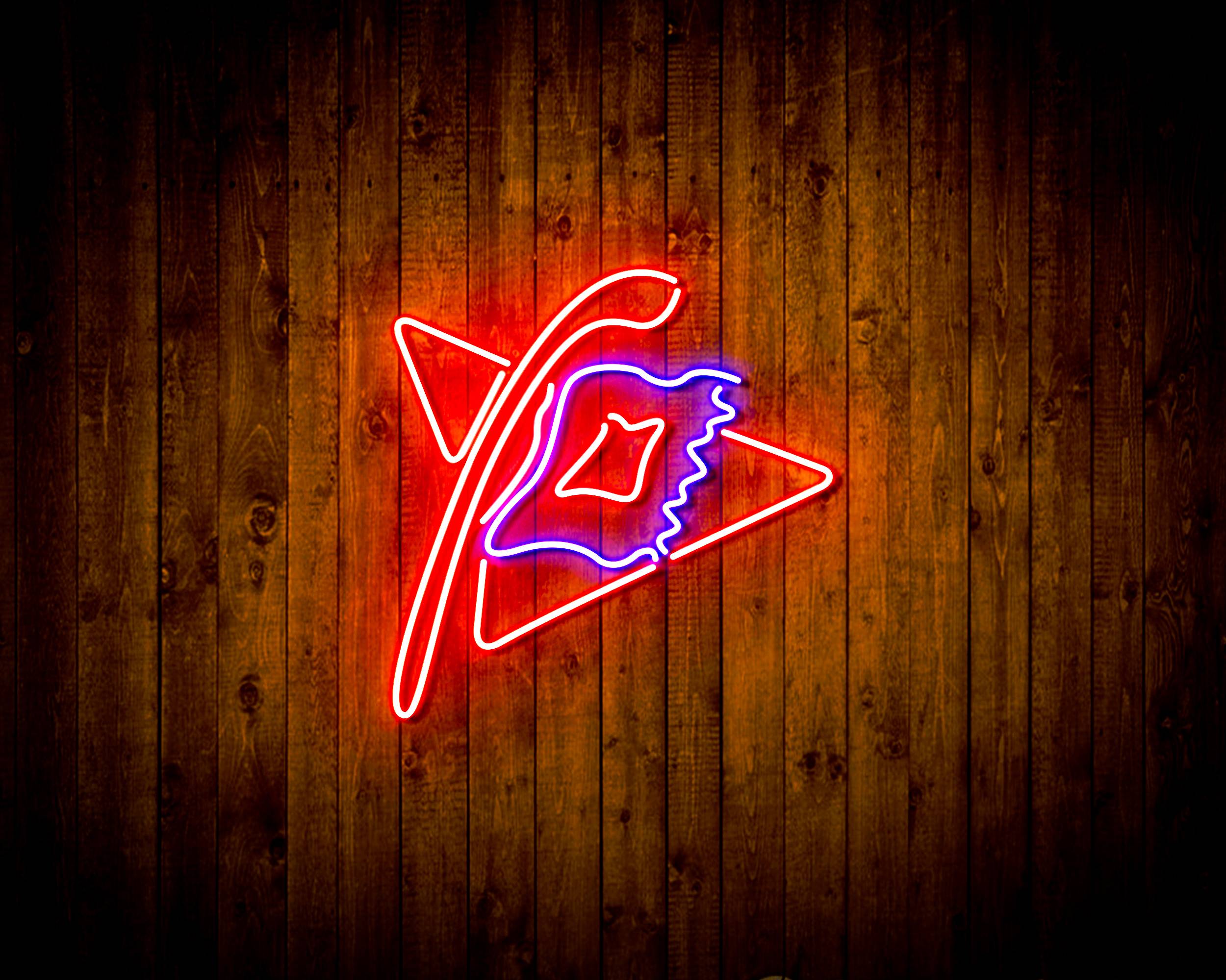 NHL Carolina Hurricanes Bar Neon Flex LED Sign