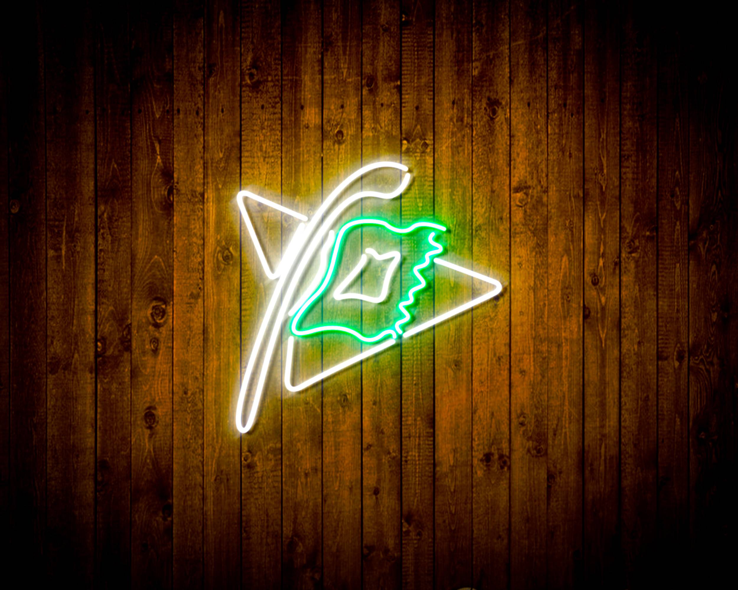 NHL Carolina Hurricanes Bar Neon Flex LED Sign