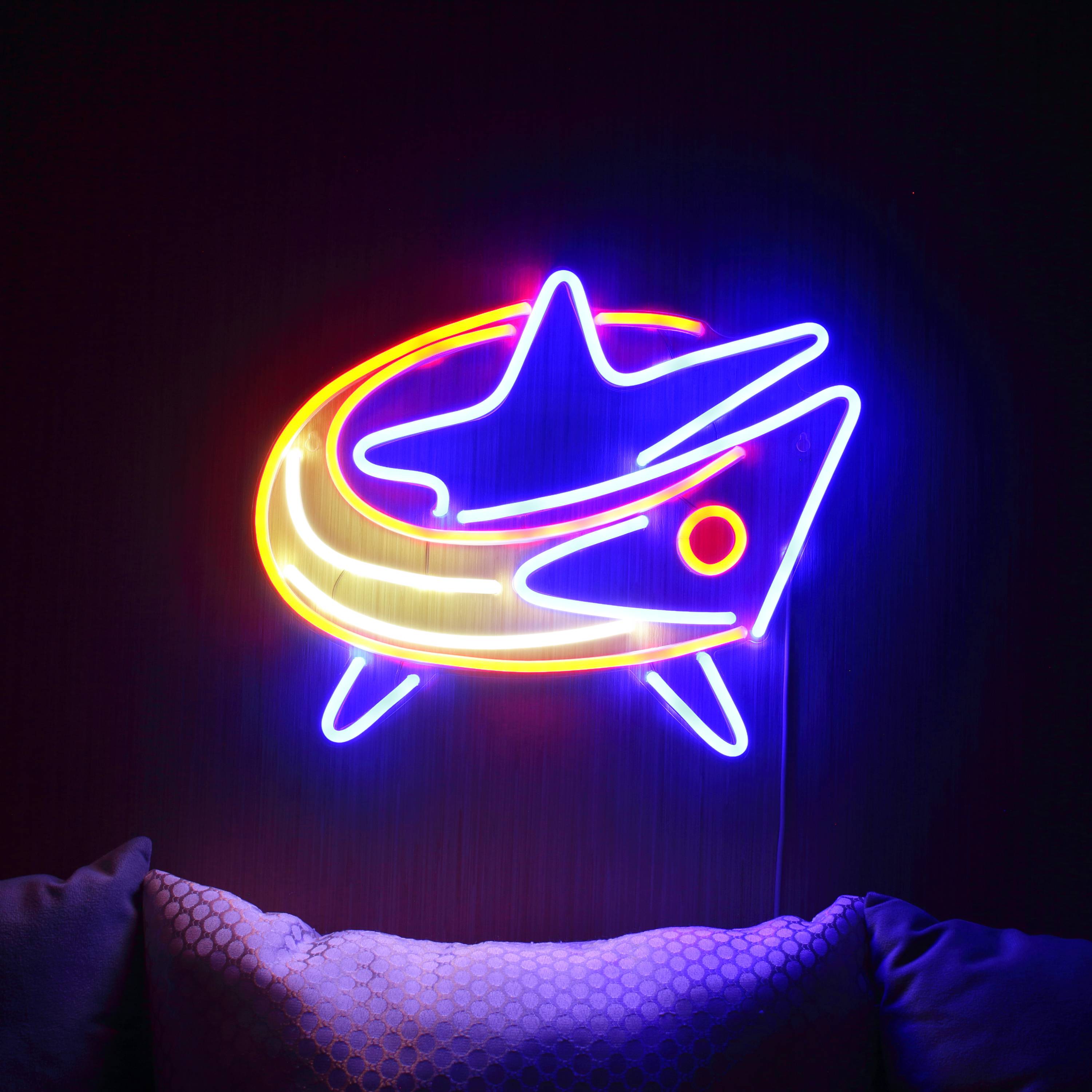 NHL Columbus Blue Jackets Large Flex Neon LED Sign