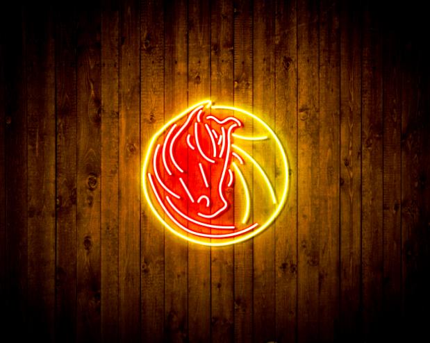 NBA Dallas Mavericks Handmade Neon Flex LED Sign