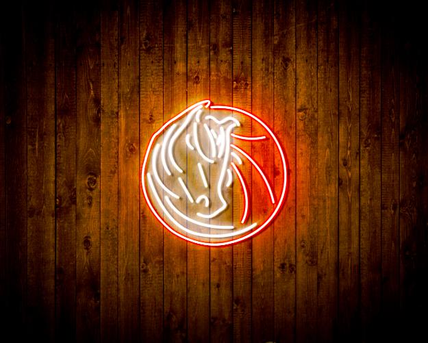 NBA Dallas Mavericks Handmade Neon Flex LED Sign