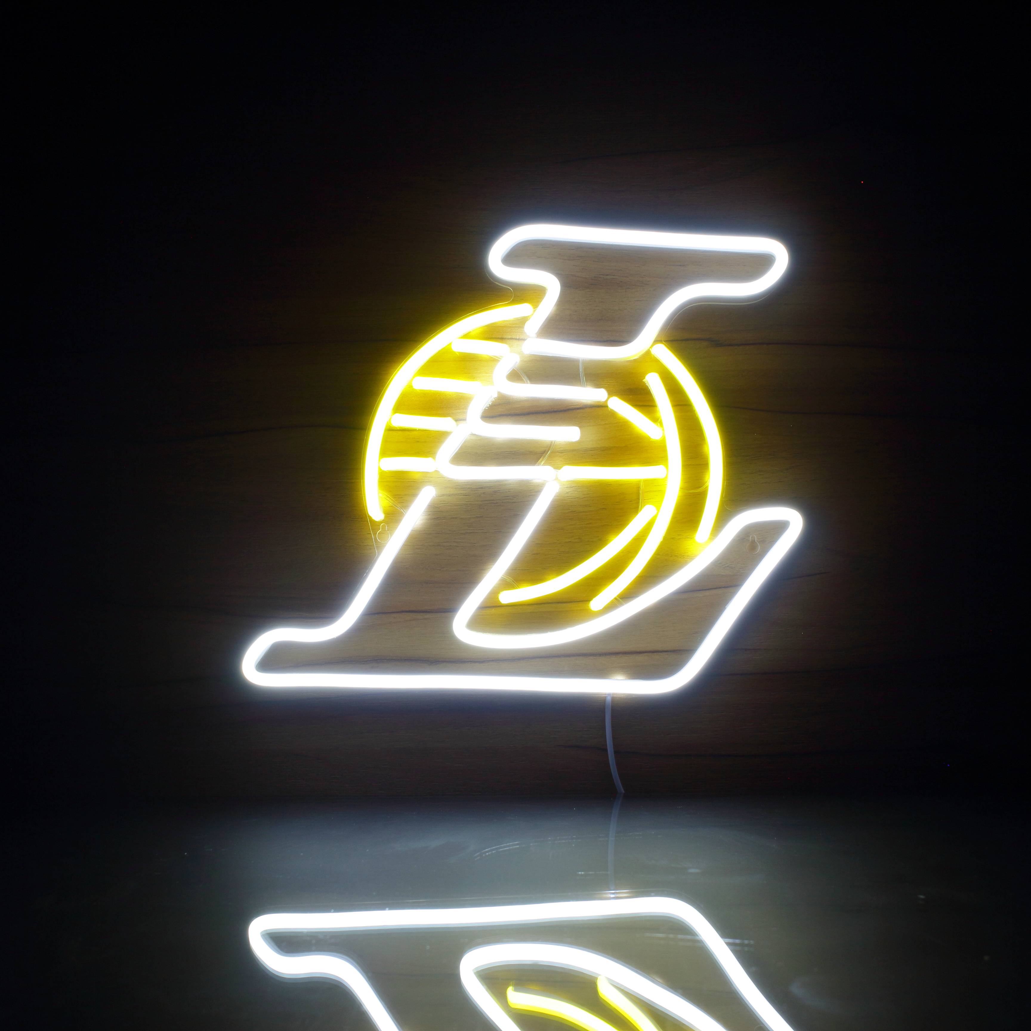 NBA Los Angeles Lakers Bar Neon Flex LED Sign