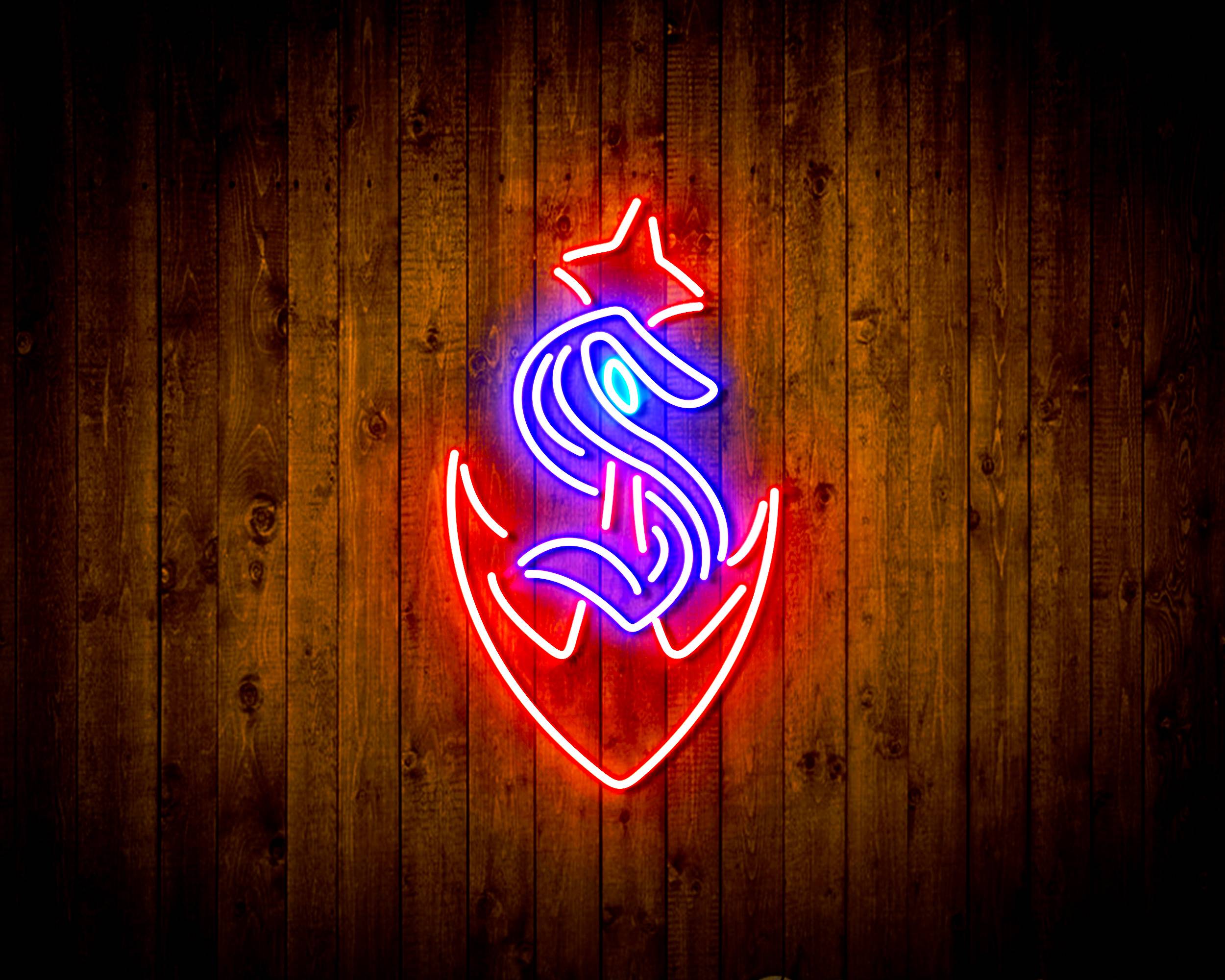 Seattle Kraken Bar Neon Flex LED Sign