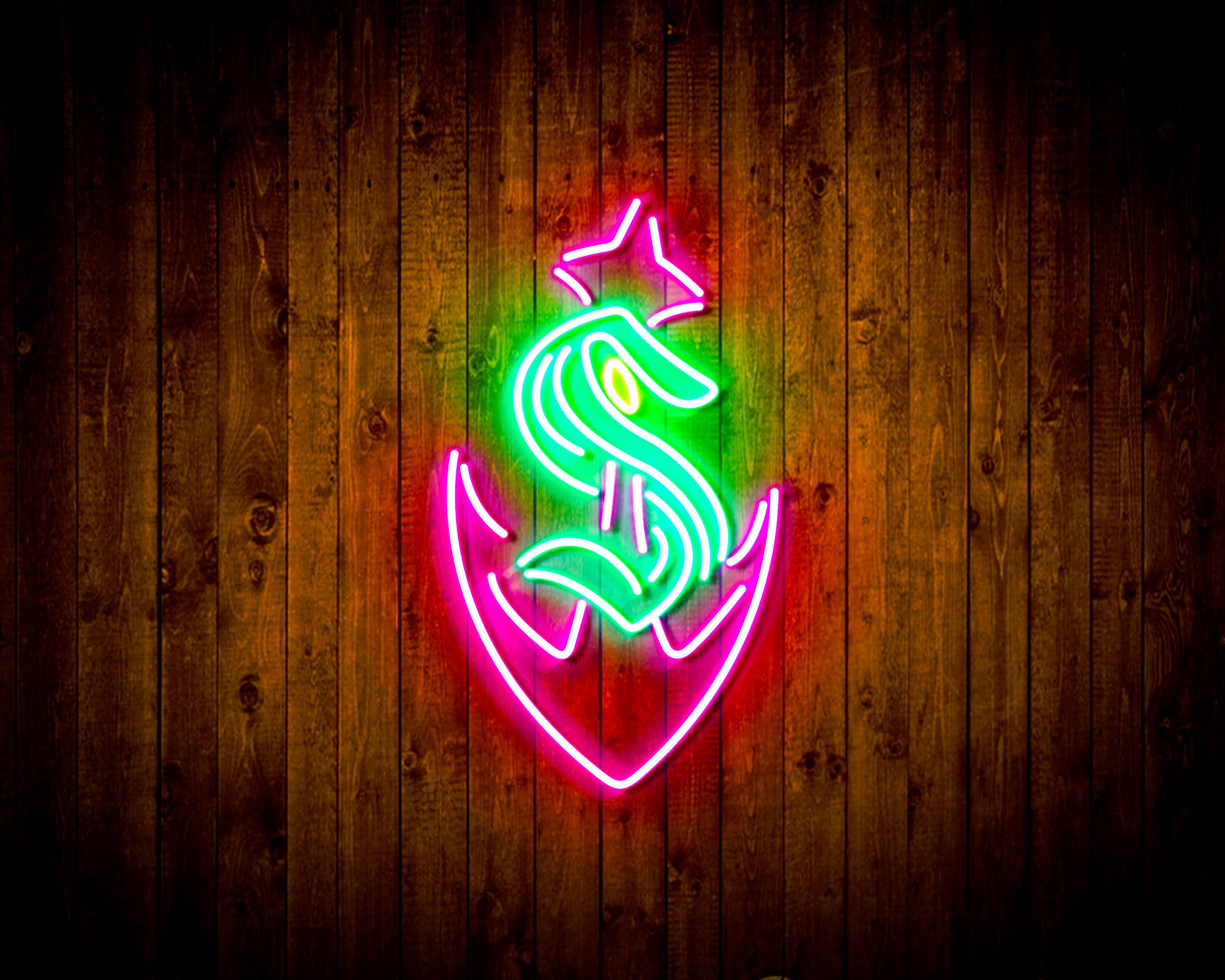 Seattle Kraken Bar Neon Flex LED Sign