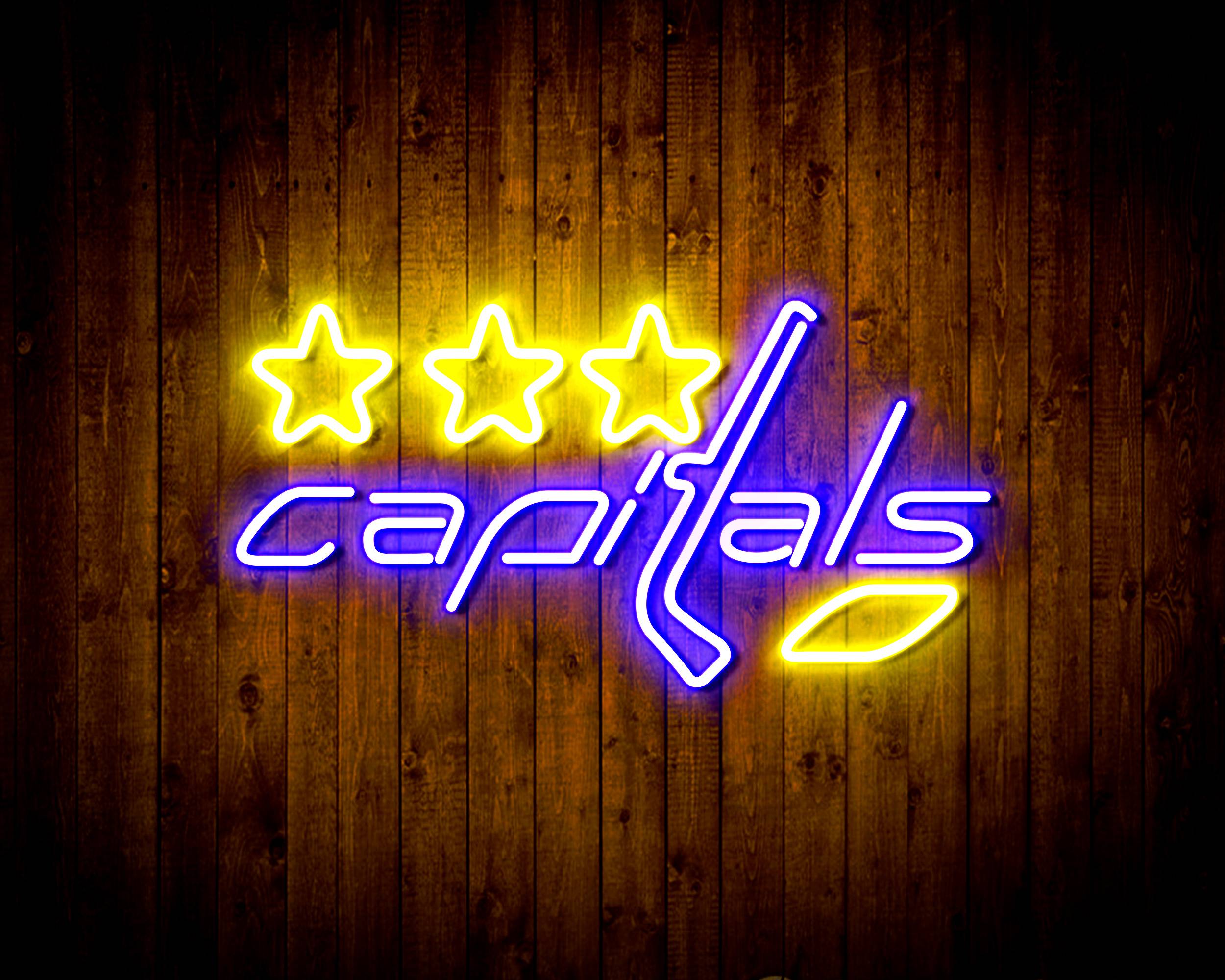 NHL Washington Capitals Bar Neon Flex LED Sign