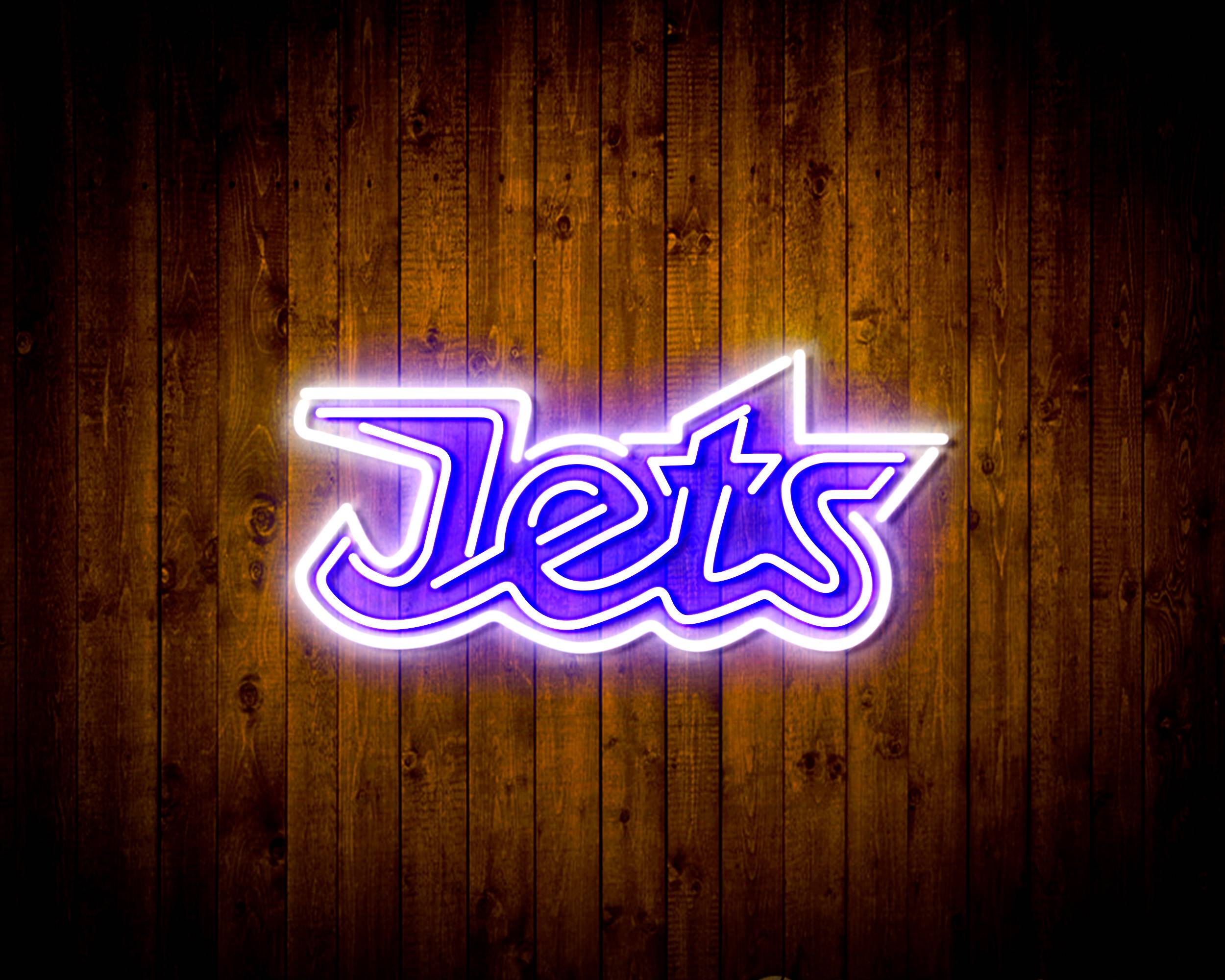 NHL Winnipeg Jets Bar Neon Flex LED Sign