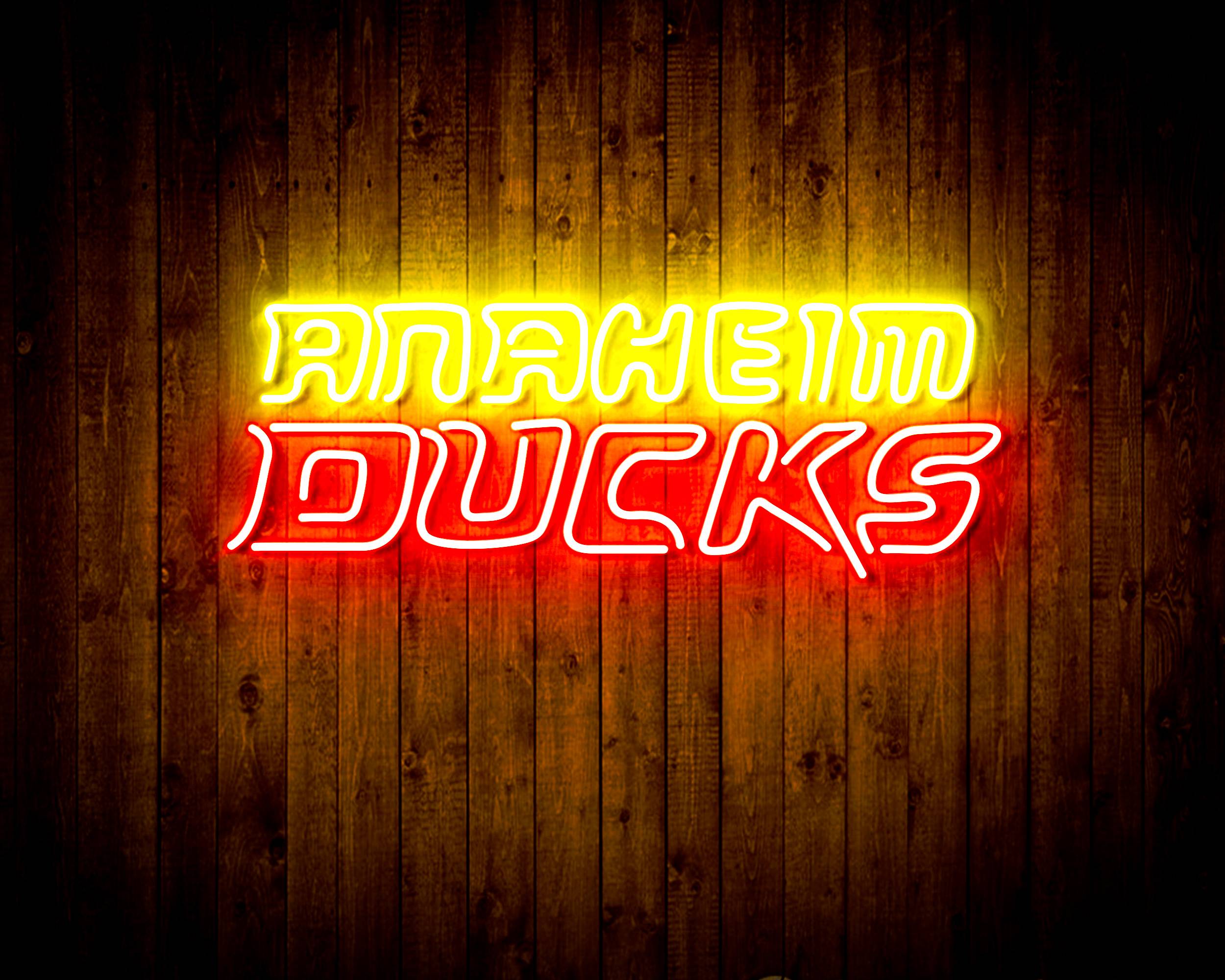 NHL Anaheim Ducks Bar Neon Flex LED Sign