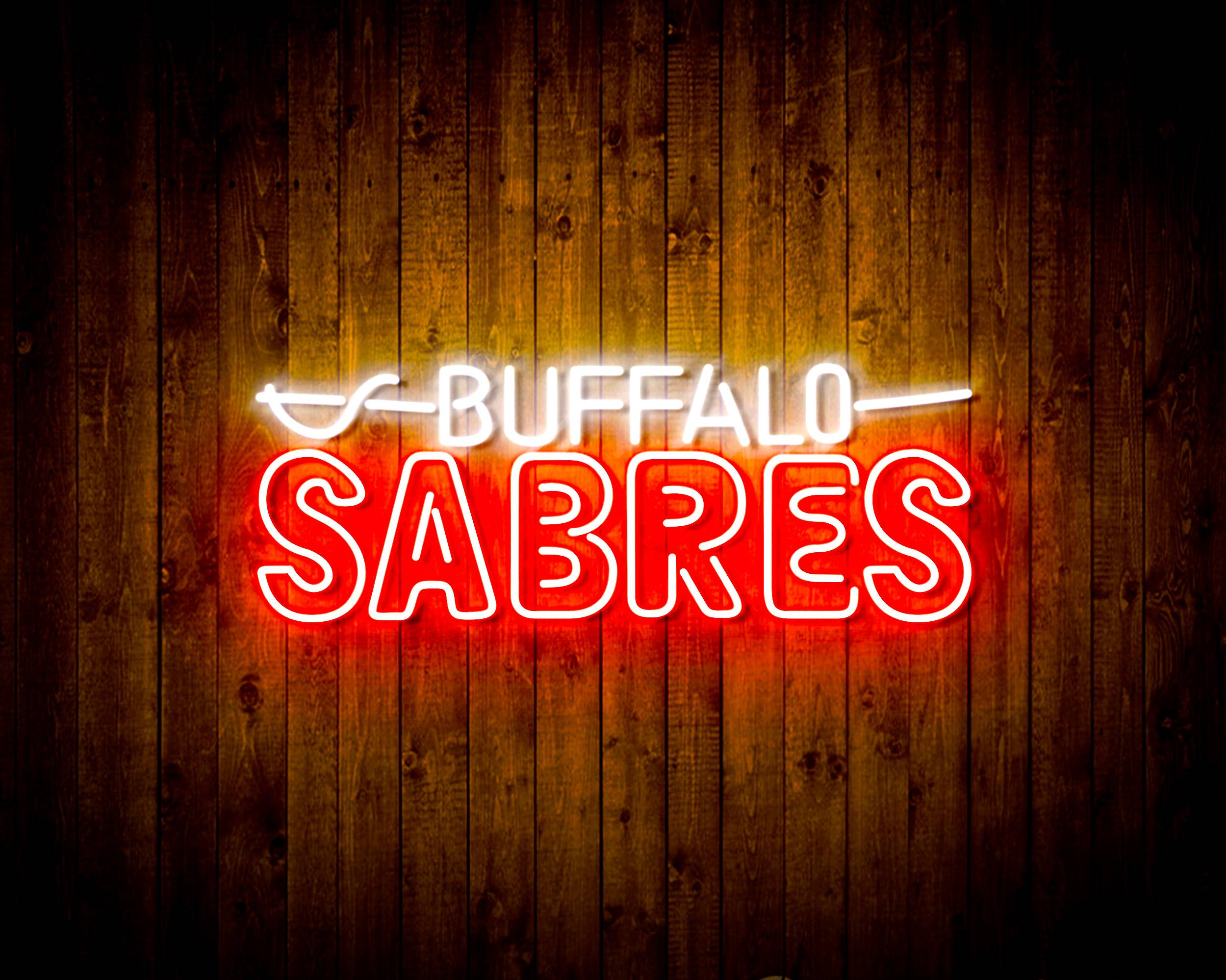 NHL Buffalo Sabres Bar Neon Flex LED Sign