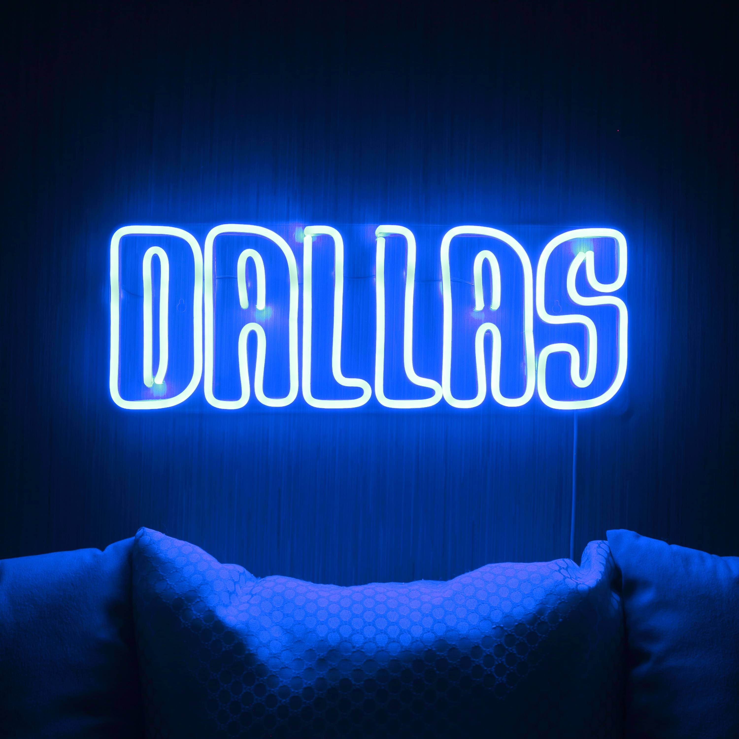 NHL Dallas Stars Large Flex Neon LED Sign